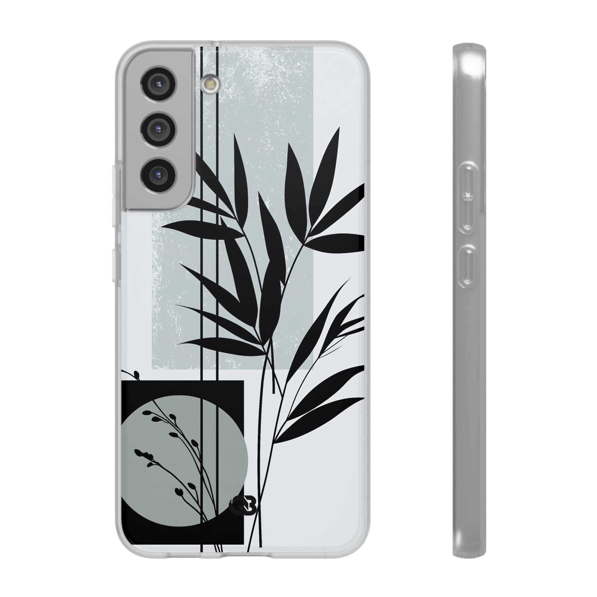 Grey Lite Phone Case for Samsung - Sage Bamboo Noir