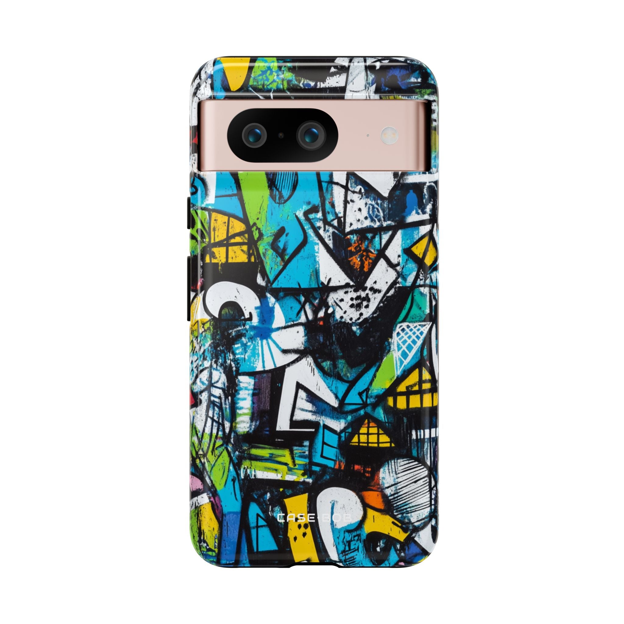 White Ripple Drift Google Pixel 8 Case - Tough