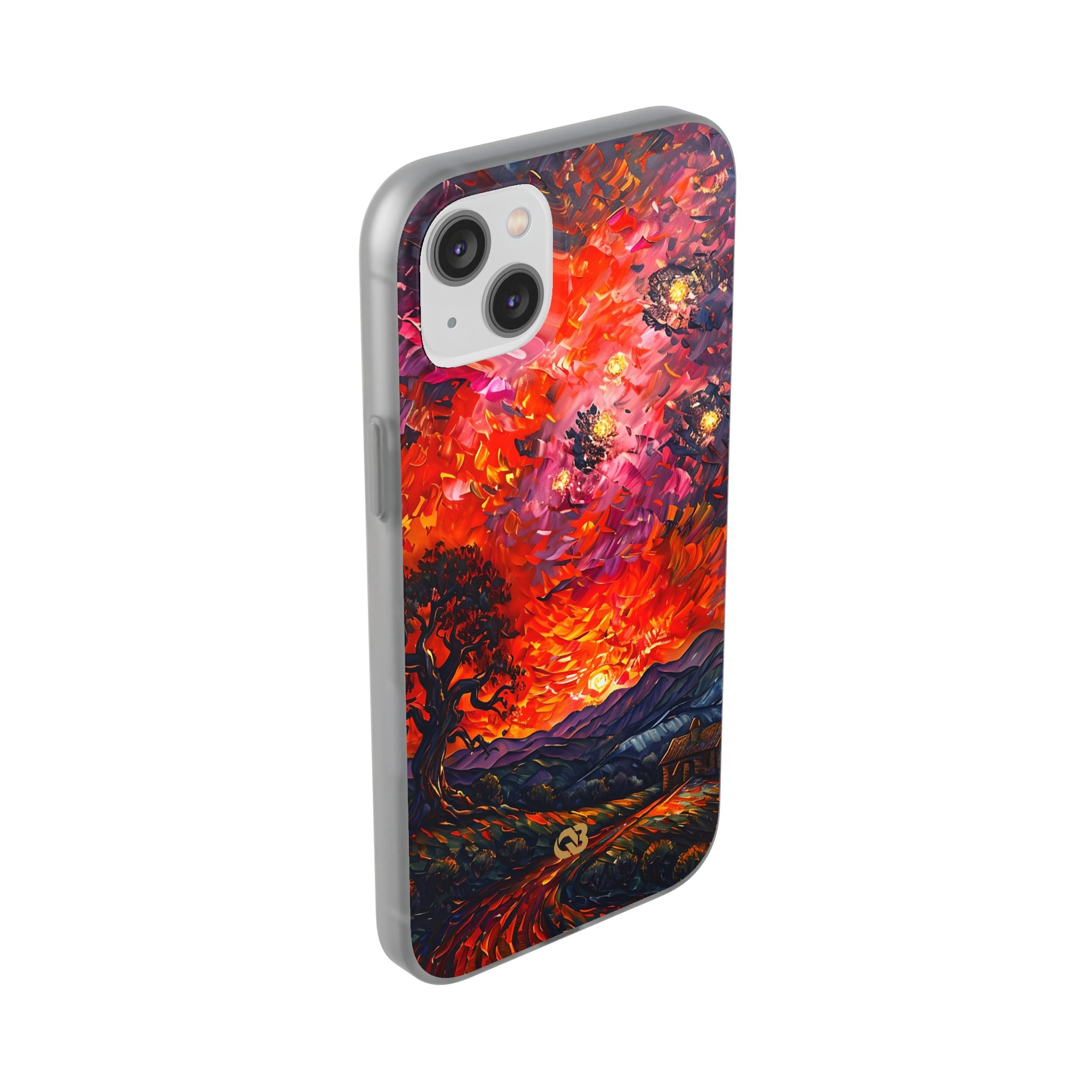 Molten Sky Tree · Soft Handyhülle für iPhone