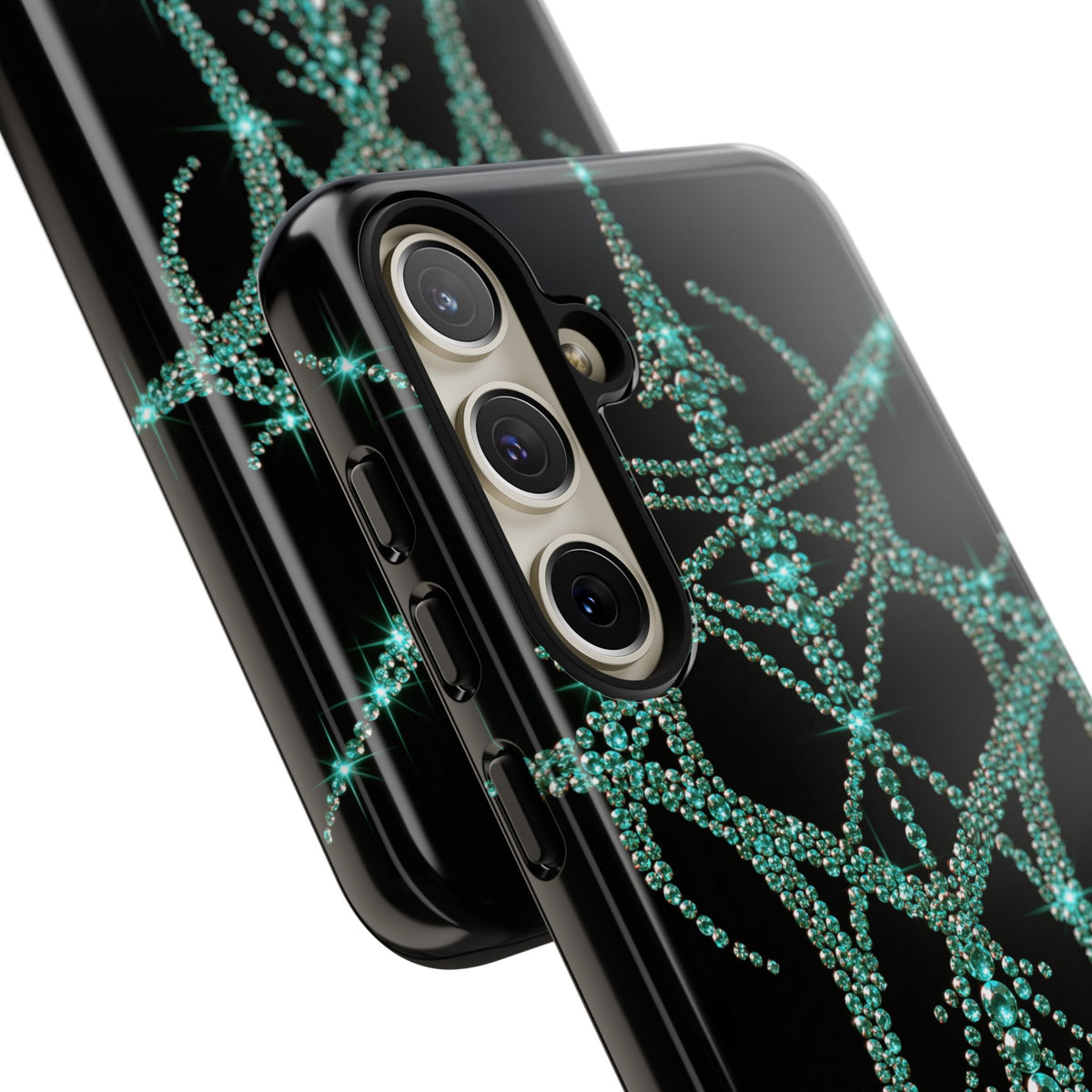 Teal Cyber Sigil · Tough Phone Case for Samsung · Teal