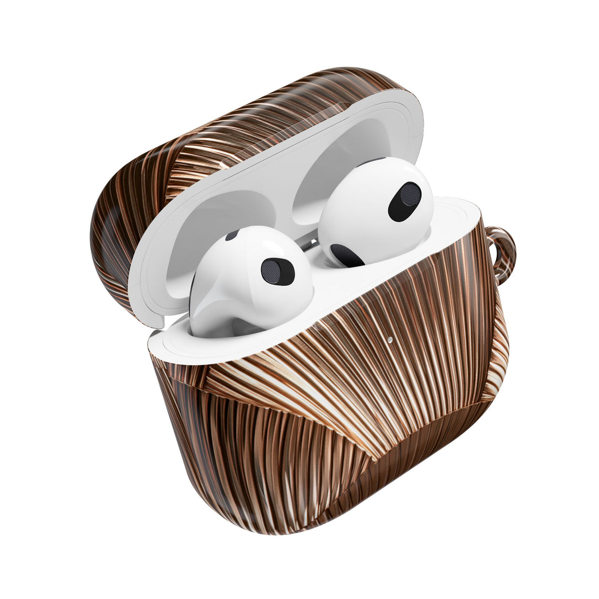 Rose Gilded Fan · Hard Case for AirPods & AirPods Pro · Gold