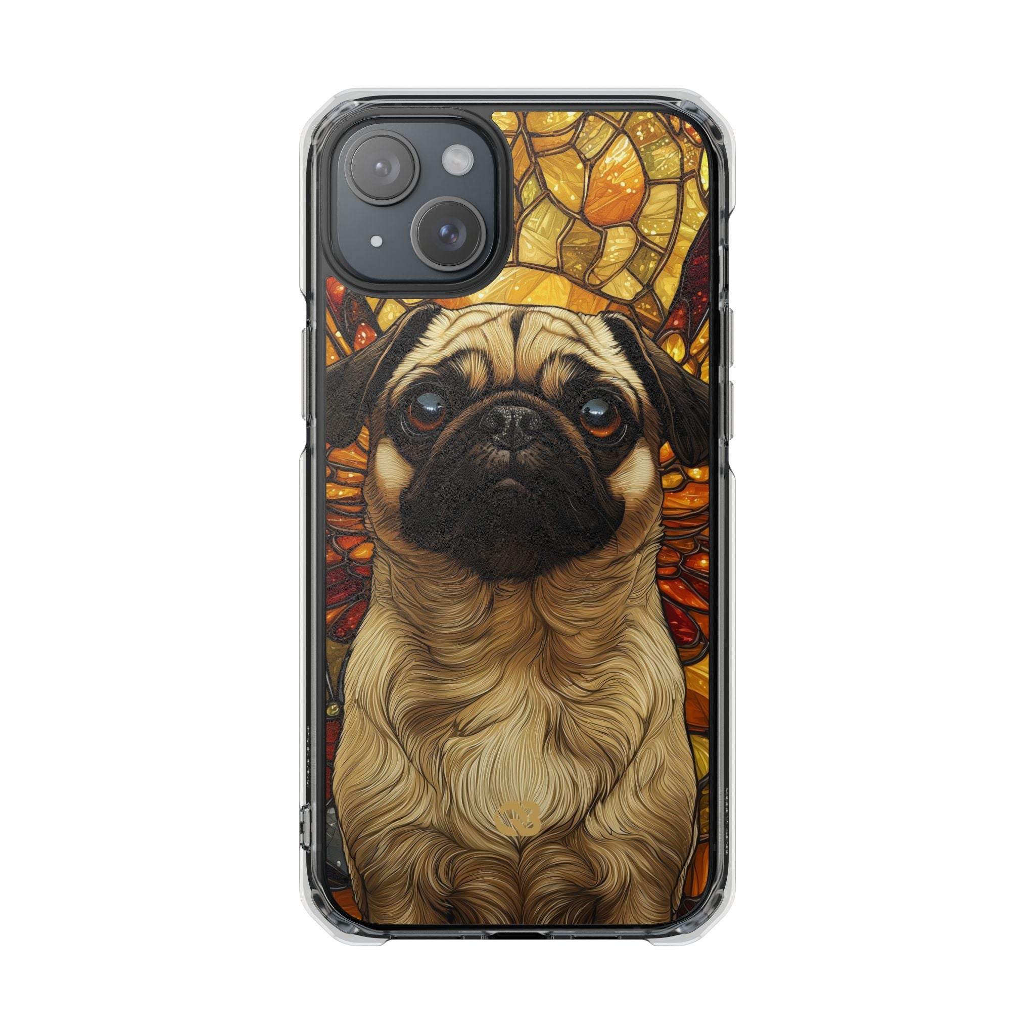 Amber Pug Divinity · Impact Phone Case for iPhone · Magsafe