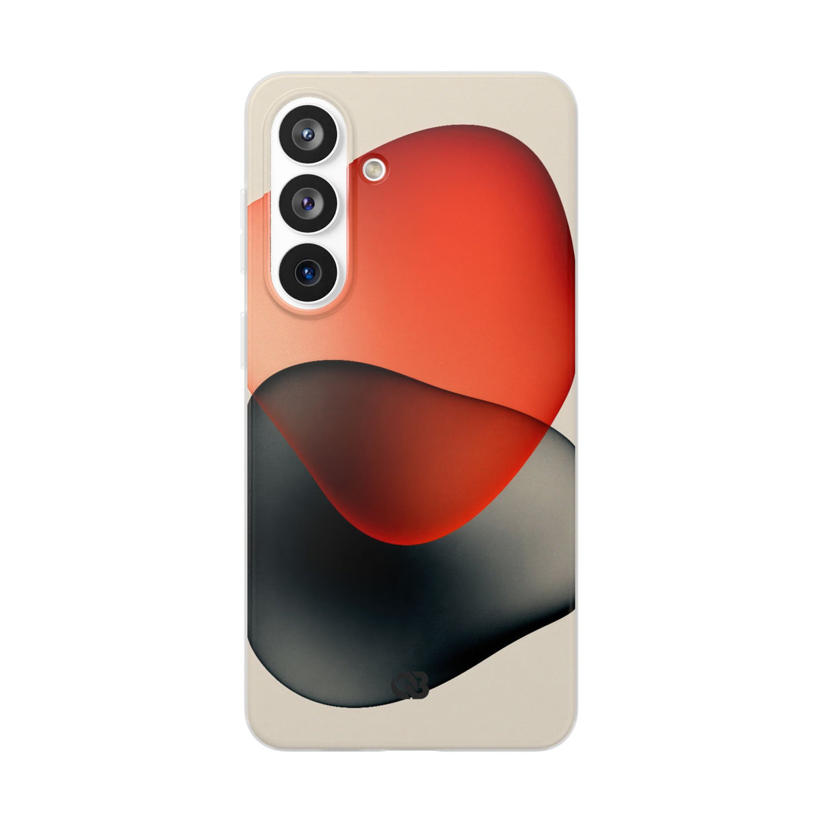 Translucent Crimson Form · Lite Phone Case for Samsung · Red