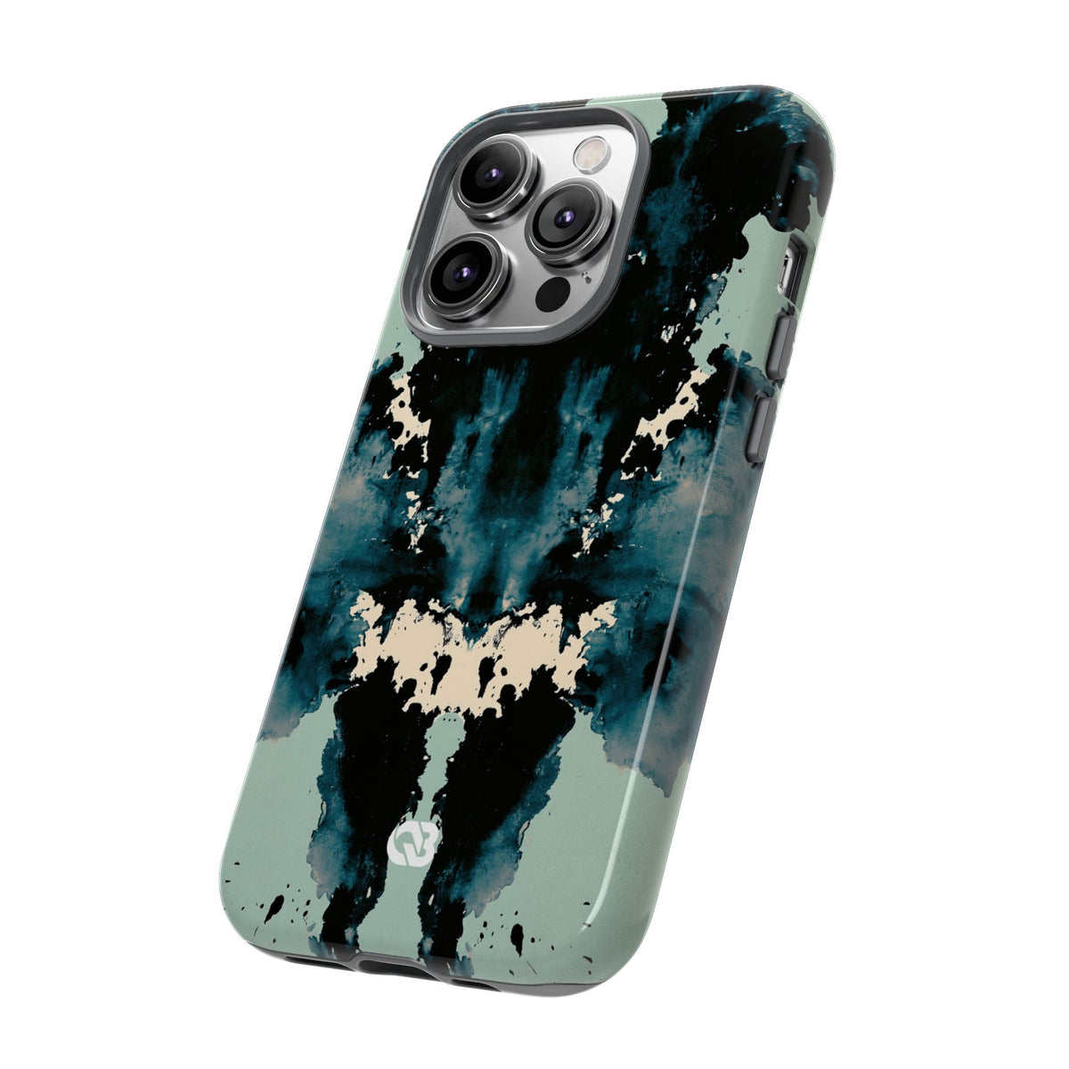 Rorschach Ink Void · Tough Phone Case for iPhone · Black
