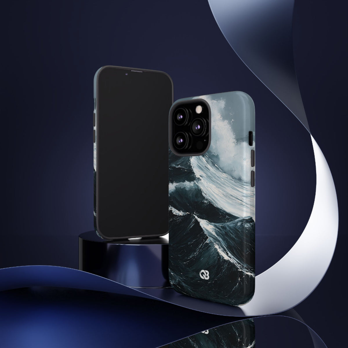 Nordic Swell · Tough Phone Case for iPhone · Blue