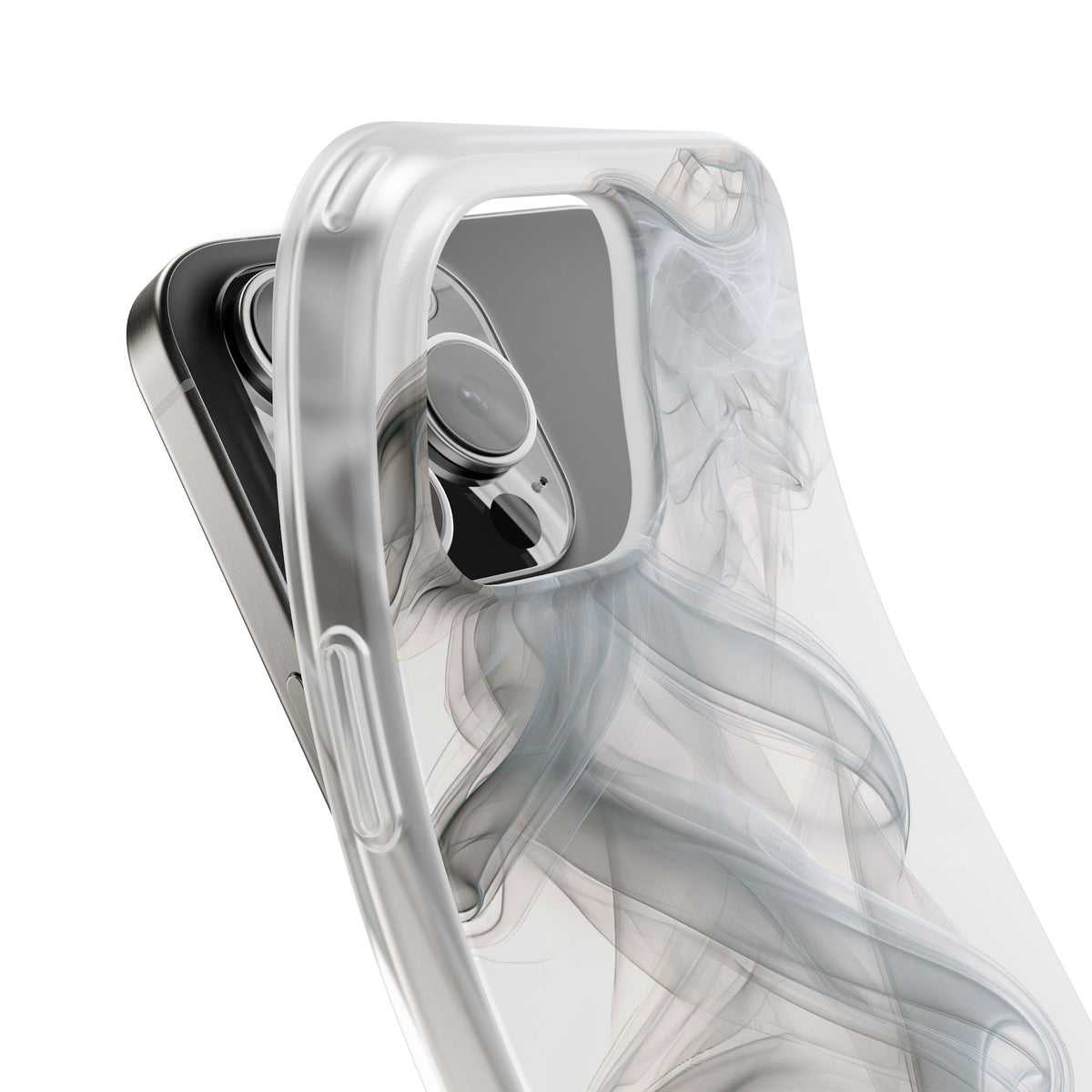 Vapor Noir · Lite Phone Case for iPhone · White