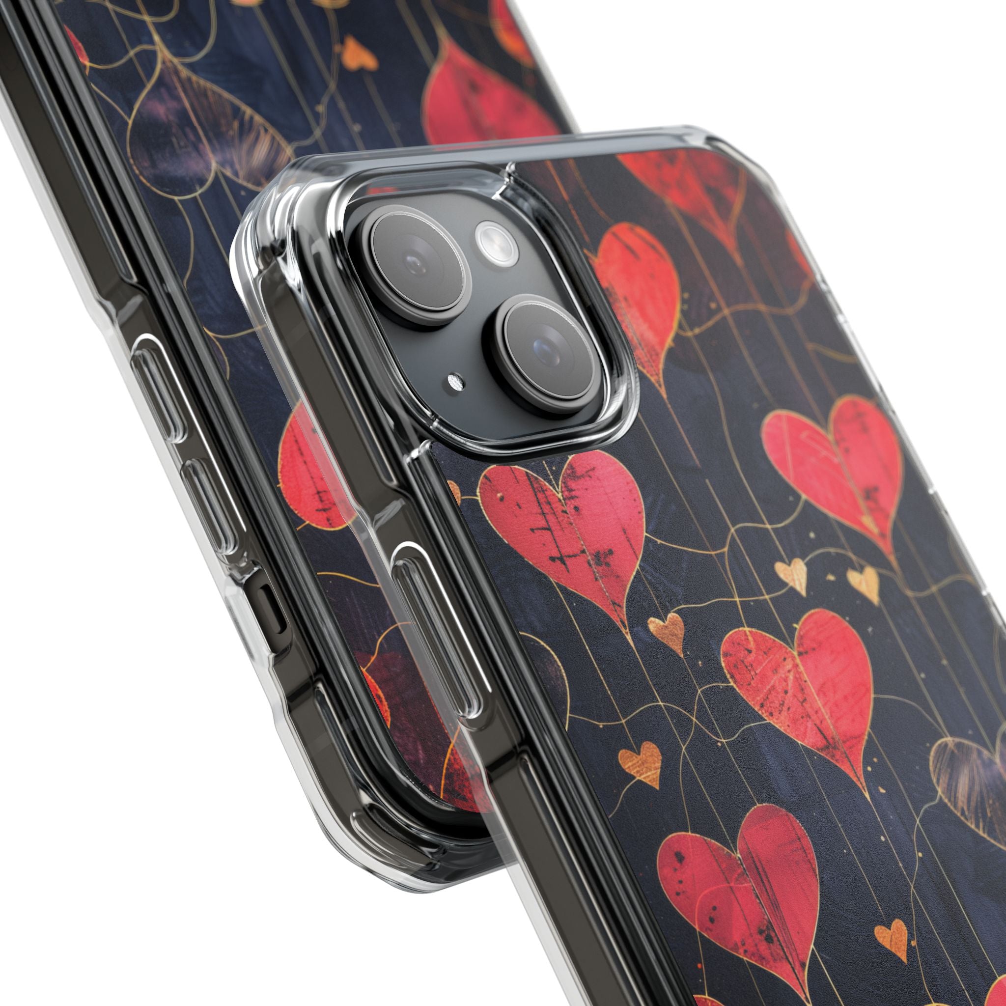 Golden Hearts Network iPhone 15 Plus Cover - Impact