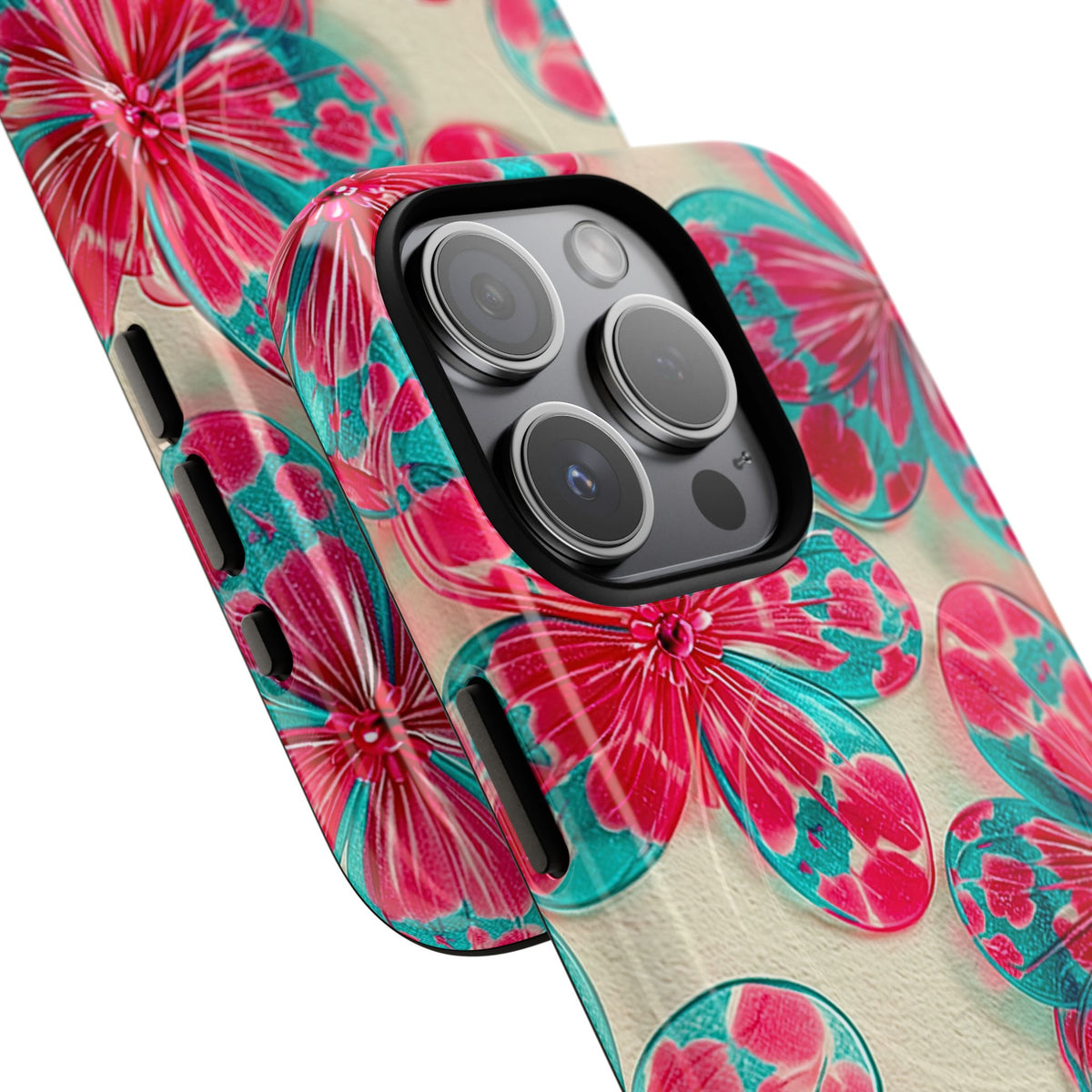 Lucite Jelly Bloom · Tough 2.0 Magnetic Phone Case for iPhone · Pink