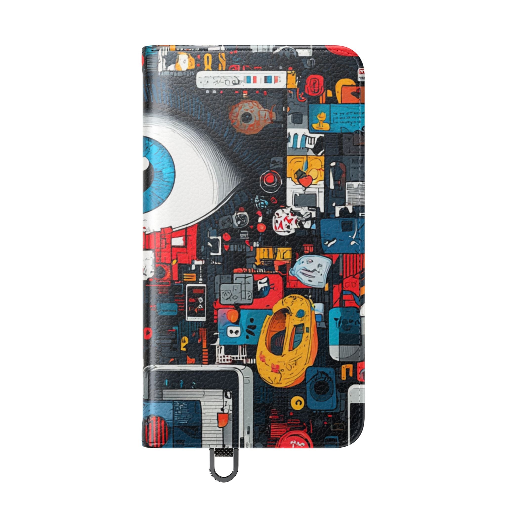 Blue Gaze Mosaic - Samsung S24 Case - Wallet