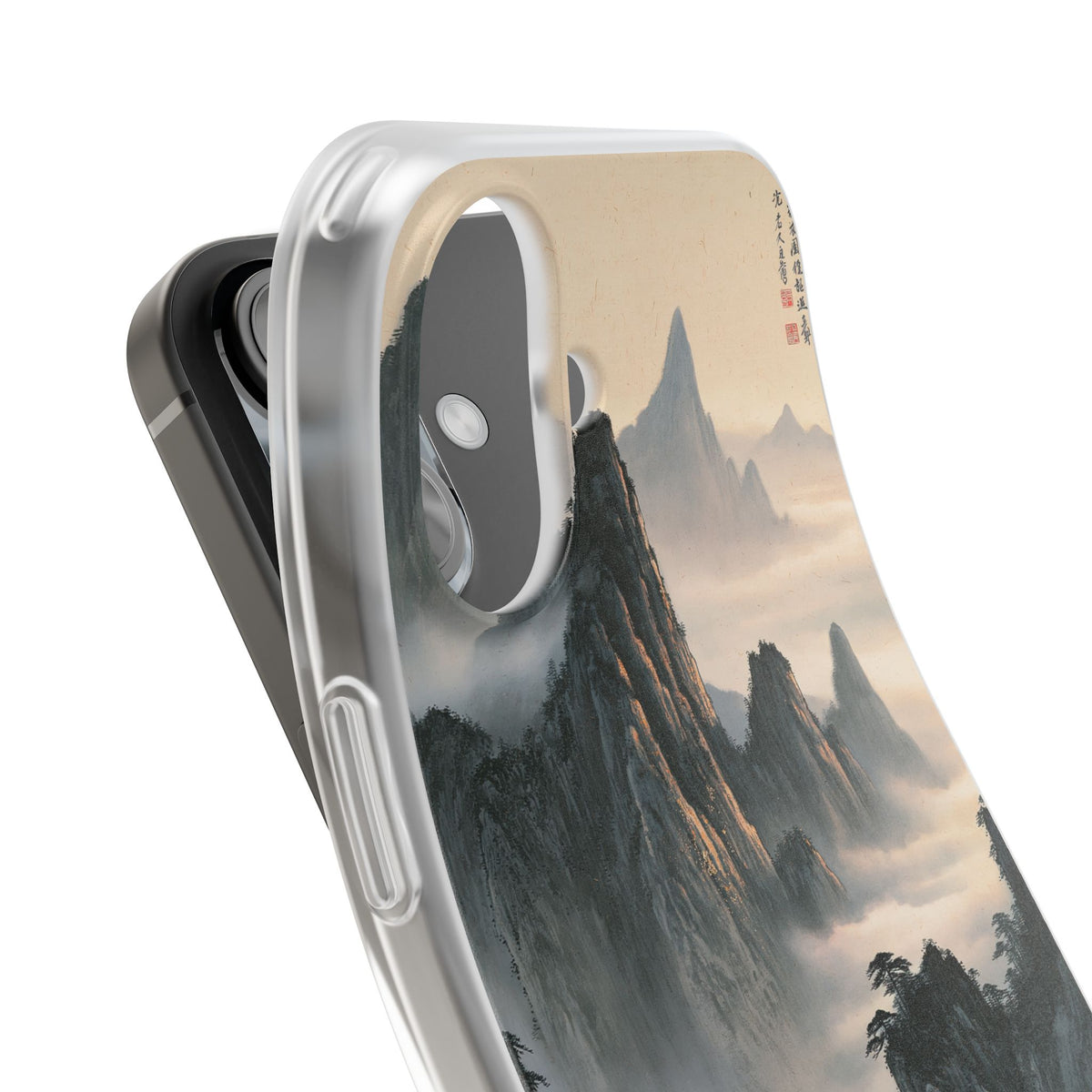 Sacred Mountain Mist · Lite Phone Case for iPhone · Beige