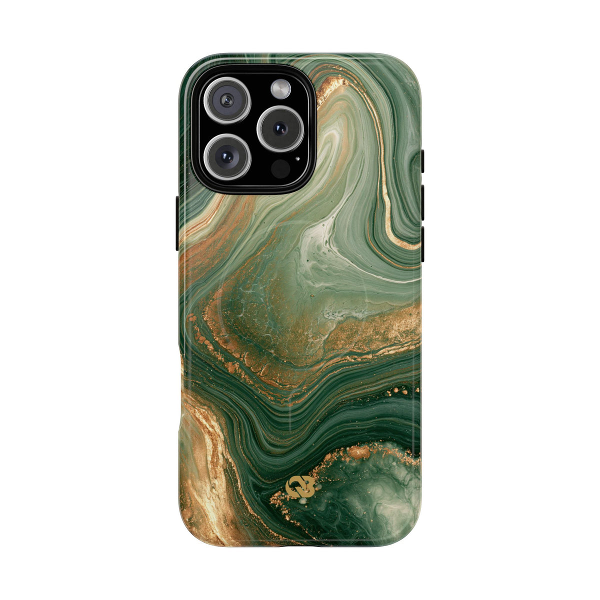 Jade Suminagashi · Tough 2.0 Magnetic Phone Case for iPhone · Green