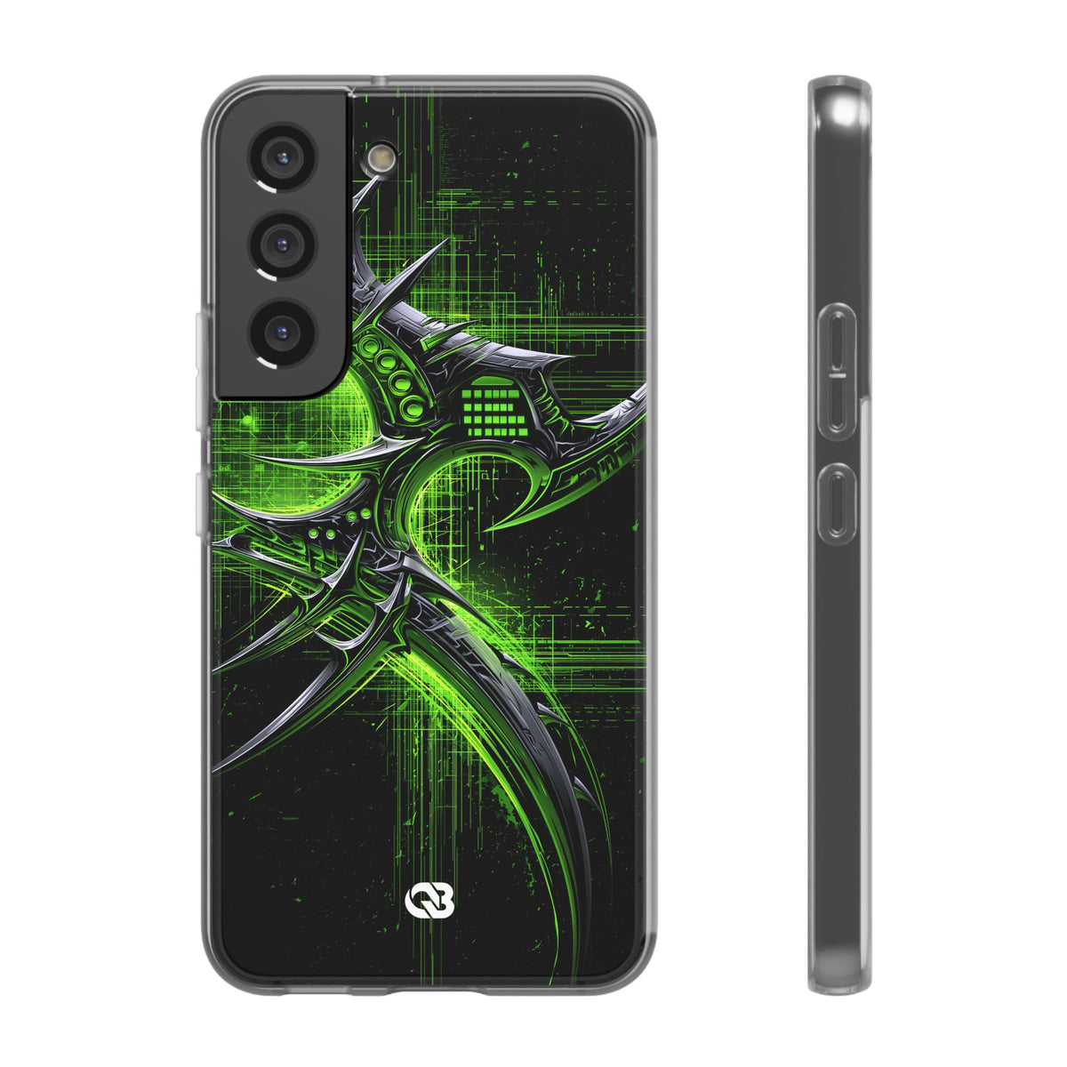 Cyber Sigil Grid · Lite Phone Case for Samsung · Green