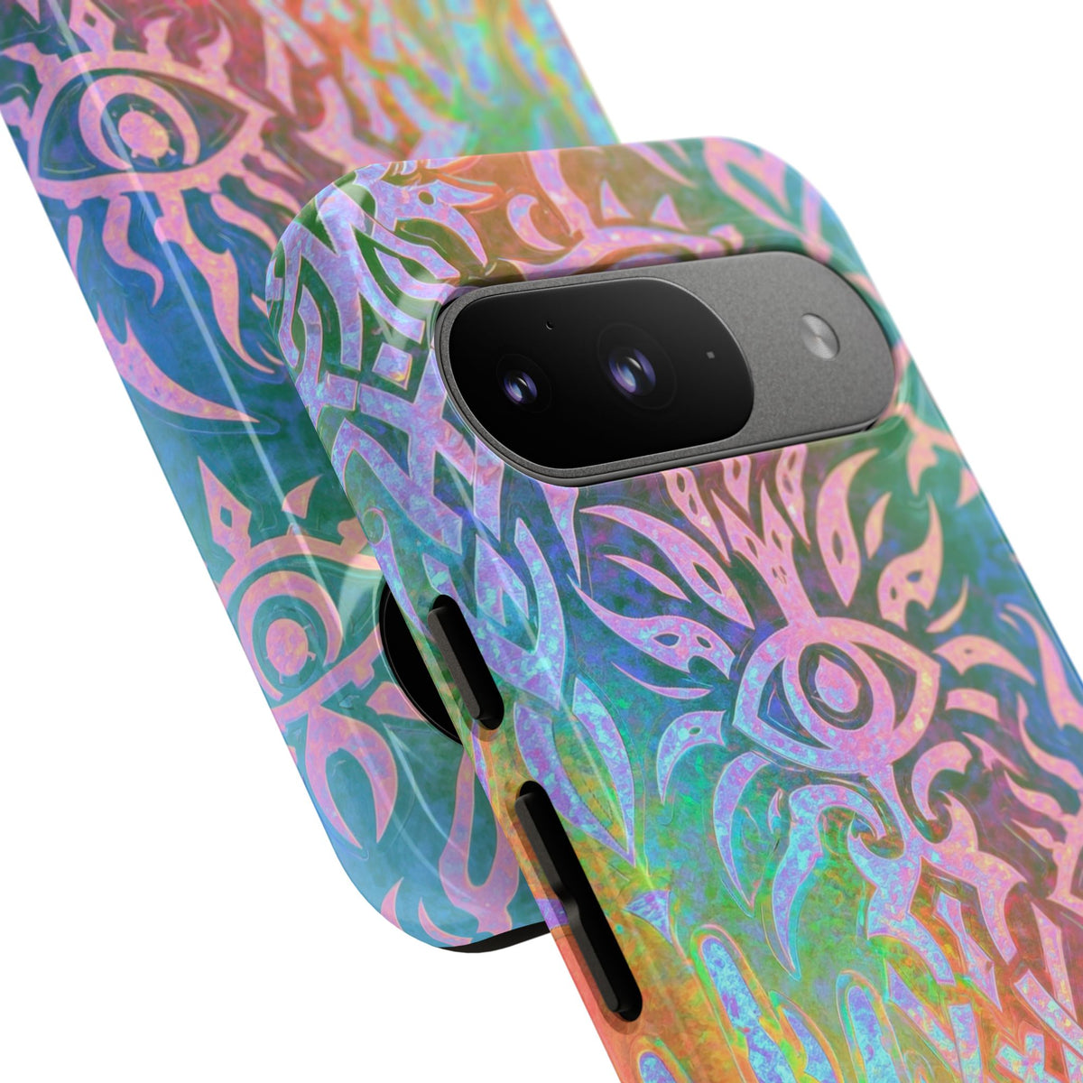 Chromatic Mystic Sigil · Tough Phone Case for Pixel · Blue