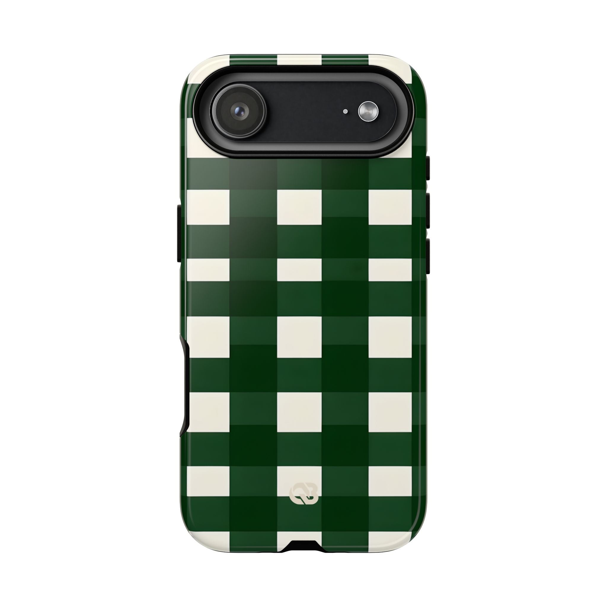 Hunter Green Plaid · Tough Phone Case for iPhone