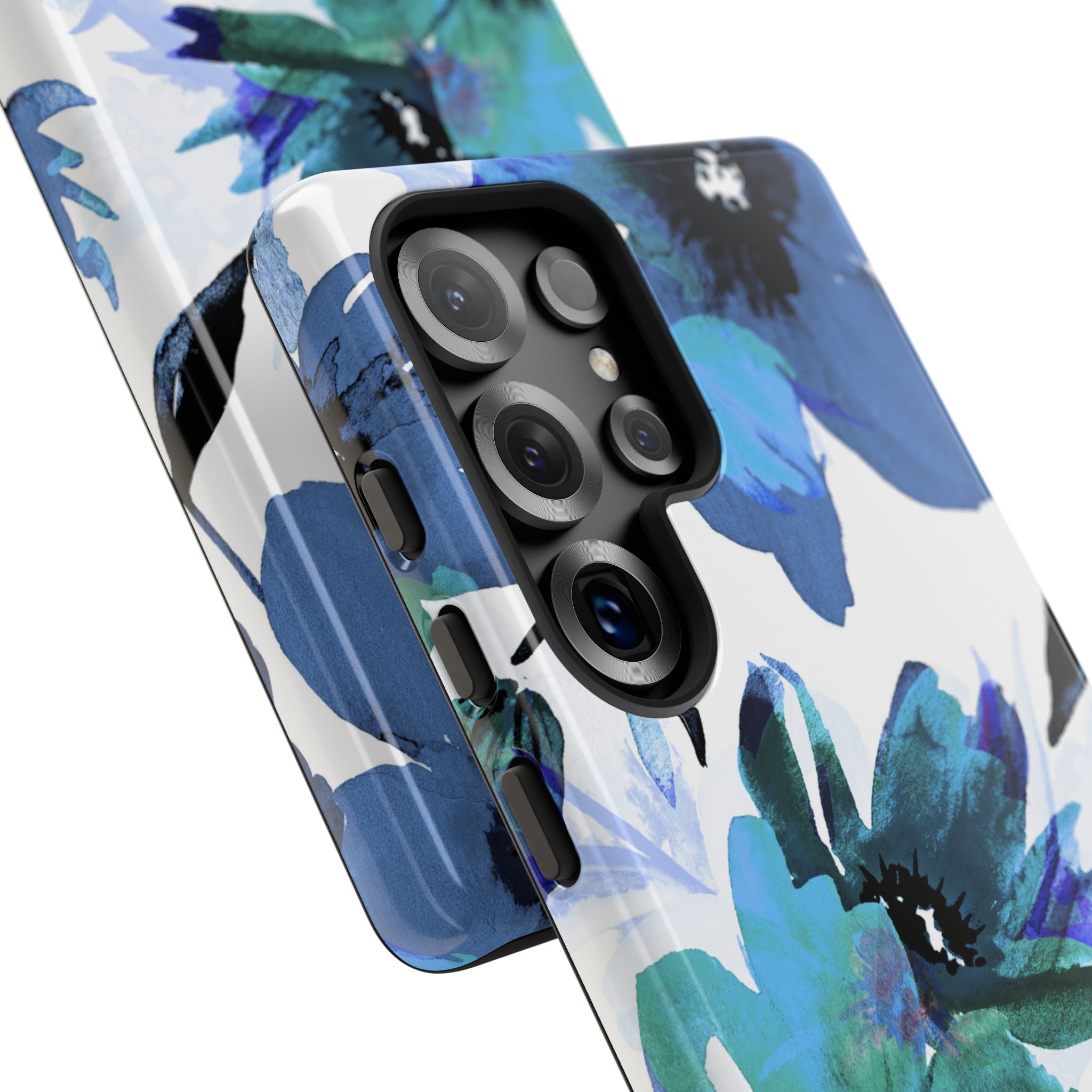 Blue Blossom Radiance Samsung S25 Ultra Case - Tough