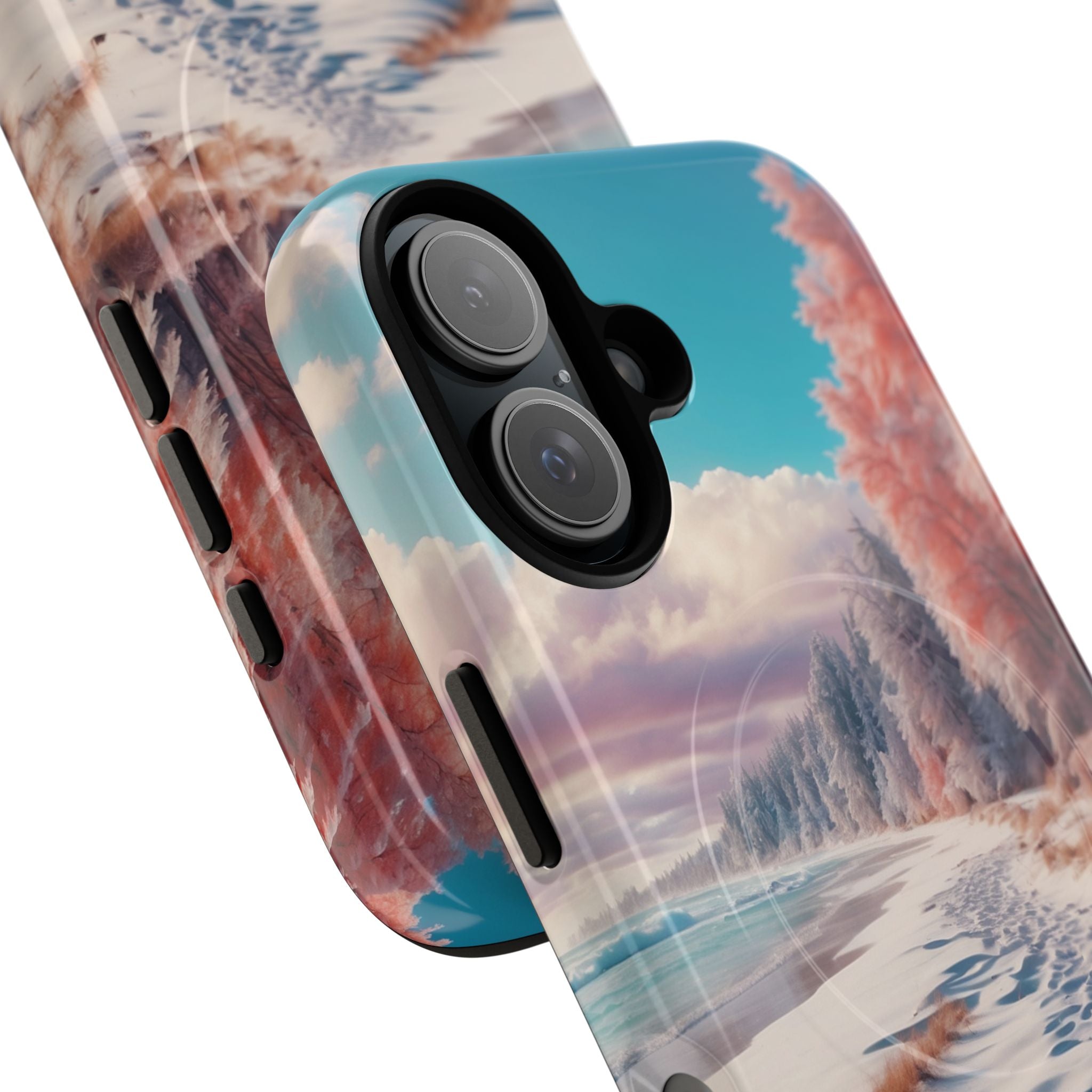 Snowy Footprints iPhone 16 Case - Tough+