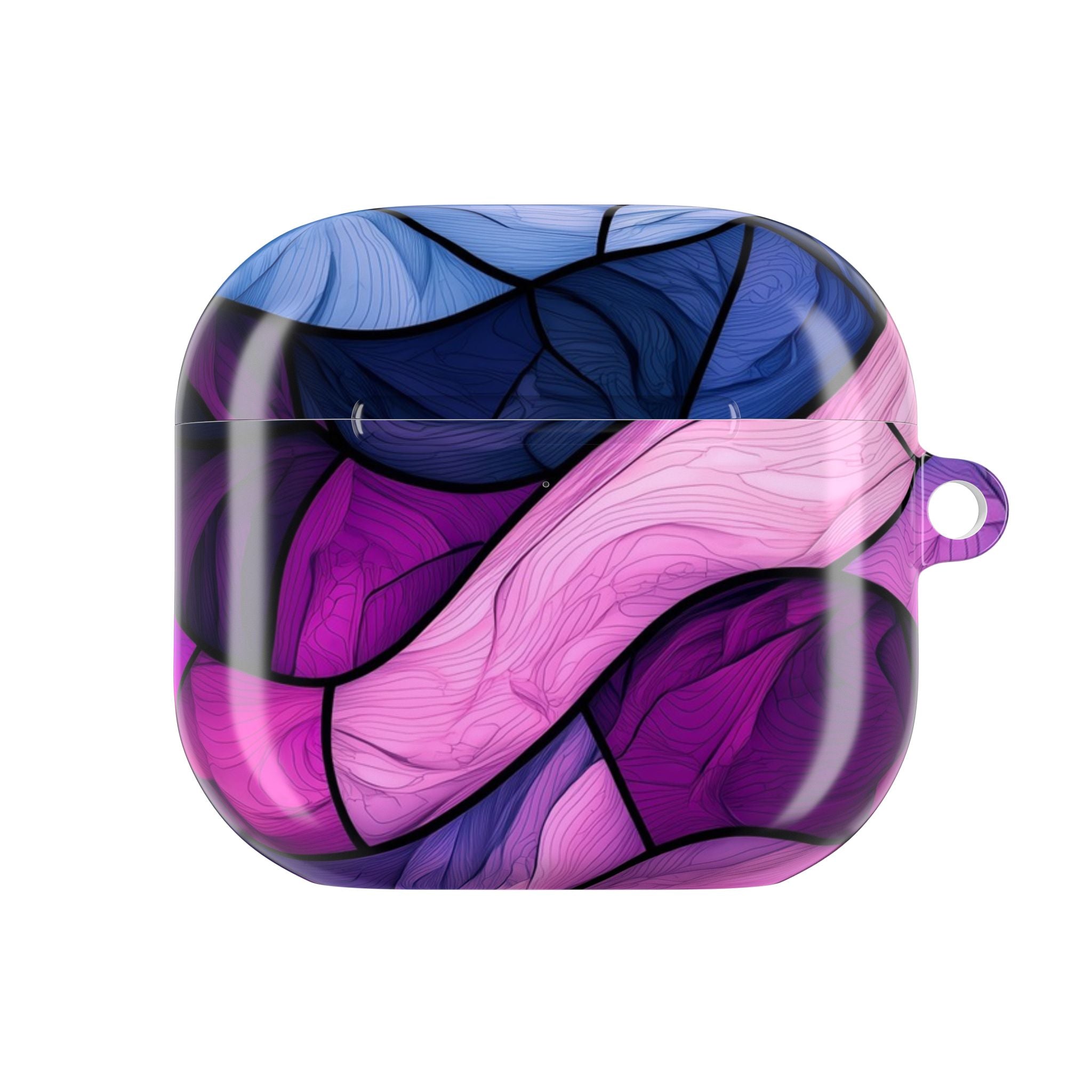 Purple Wavewood - AirPods Case