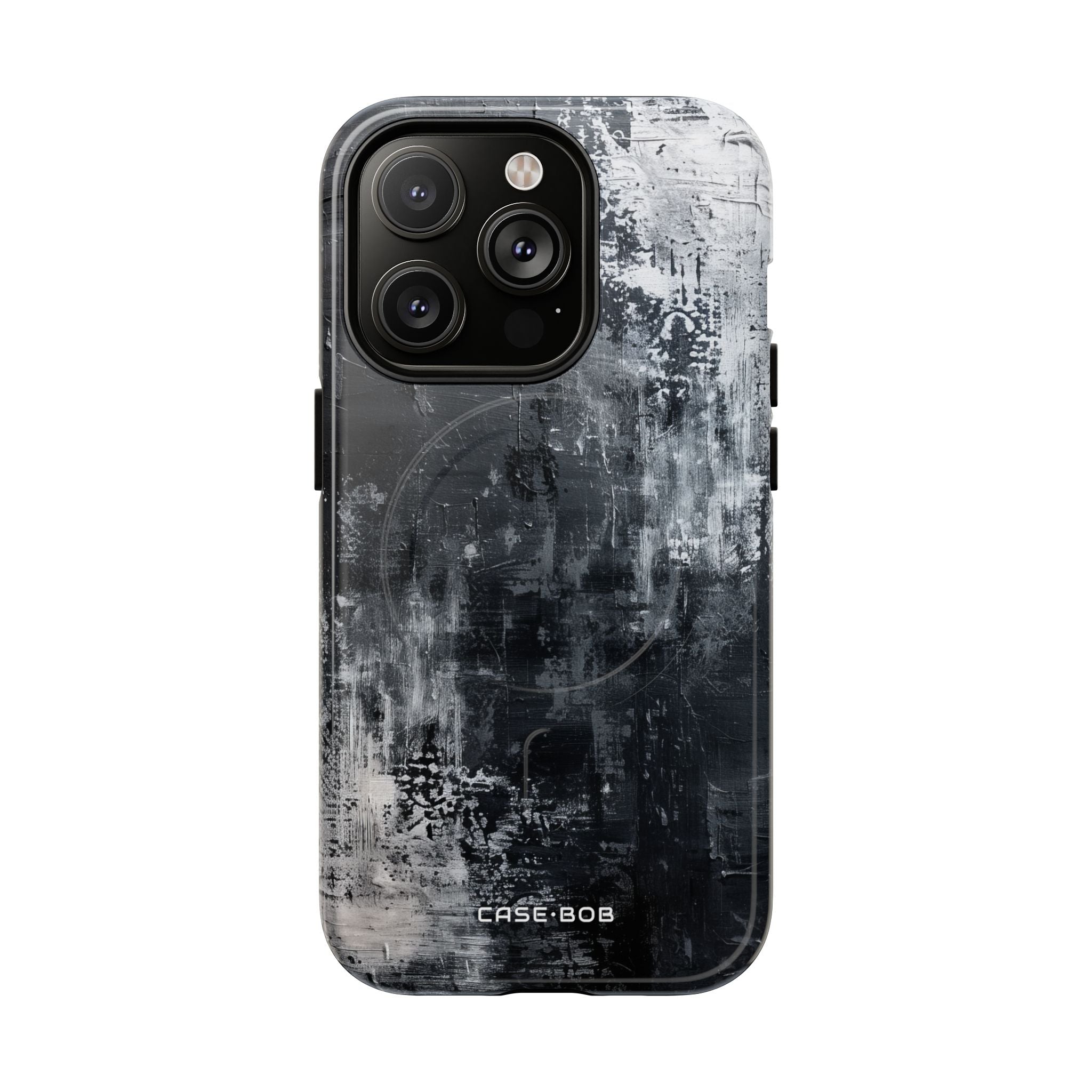 Texturiertes Blackscape iPhone 14 Pro Case - Tough+