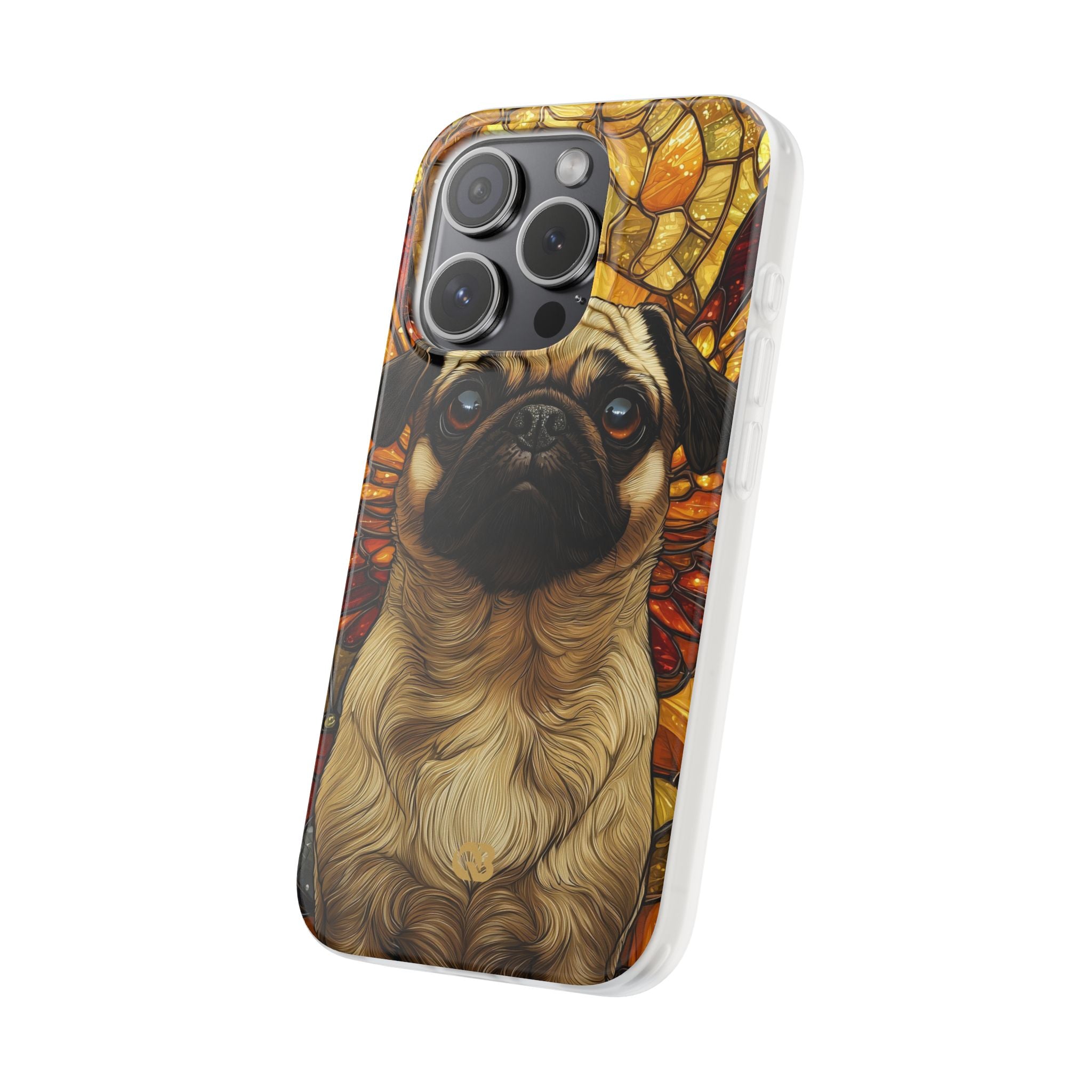 Amber Pug Divinity · Soft Case for iPhone