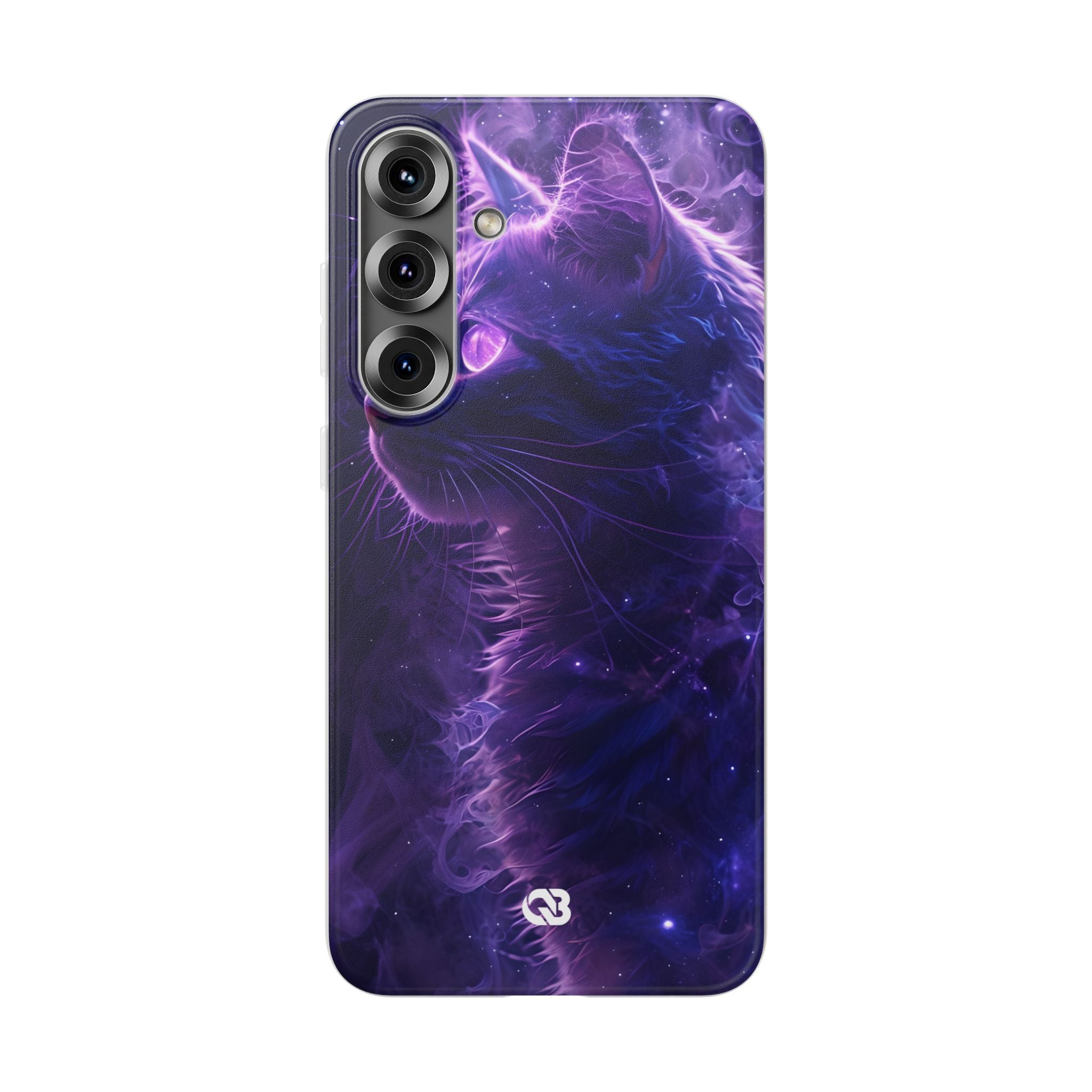 Purple Void Feline · Soft Custodia per Samsung
