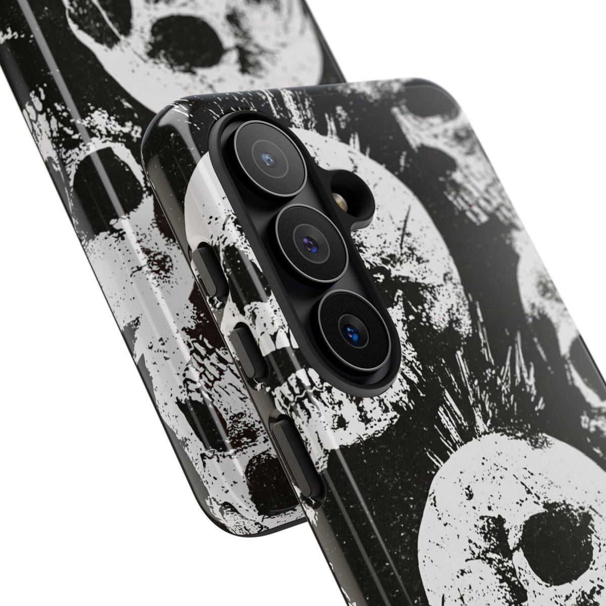 Punk Skull Riot · Tough Phone Case for Samsung · Black