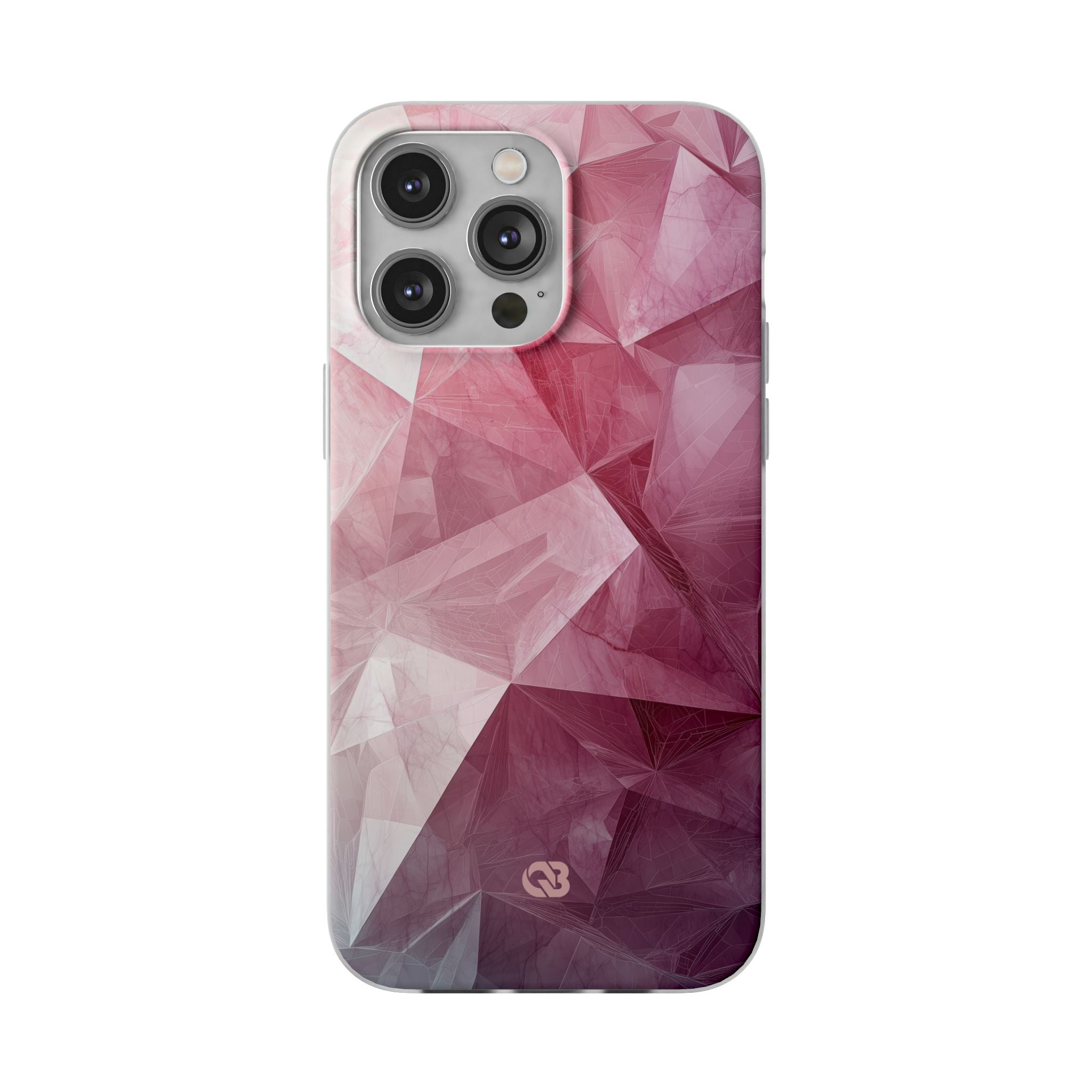Shattered Rose Shards · Soft Phone Case for iPhone