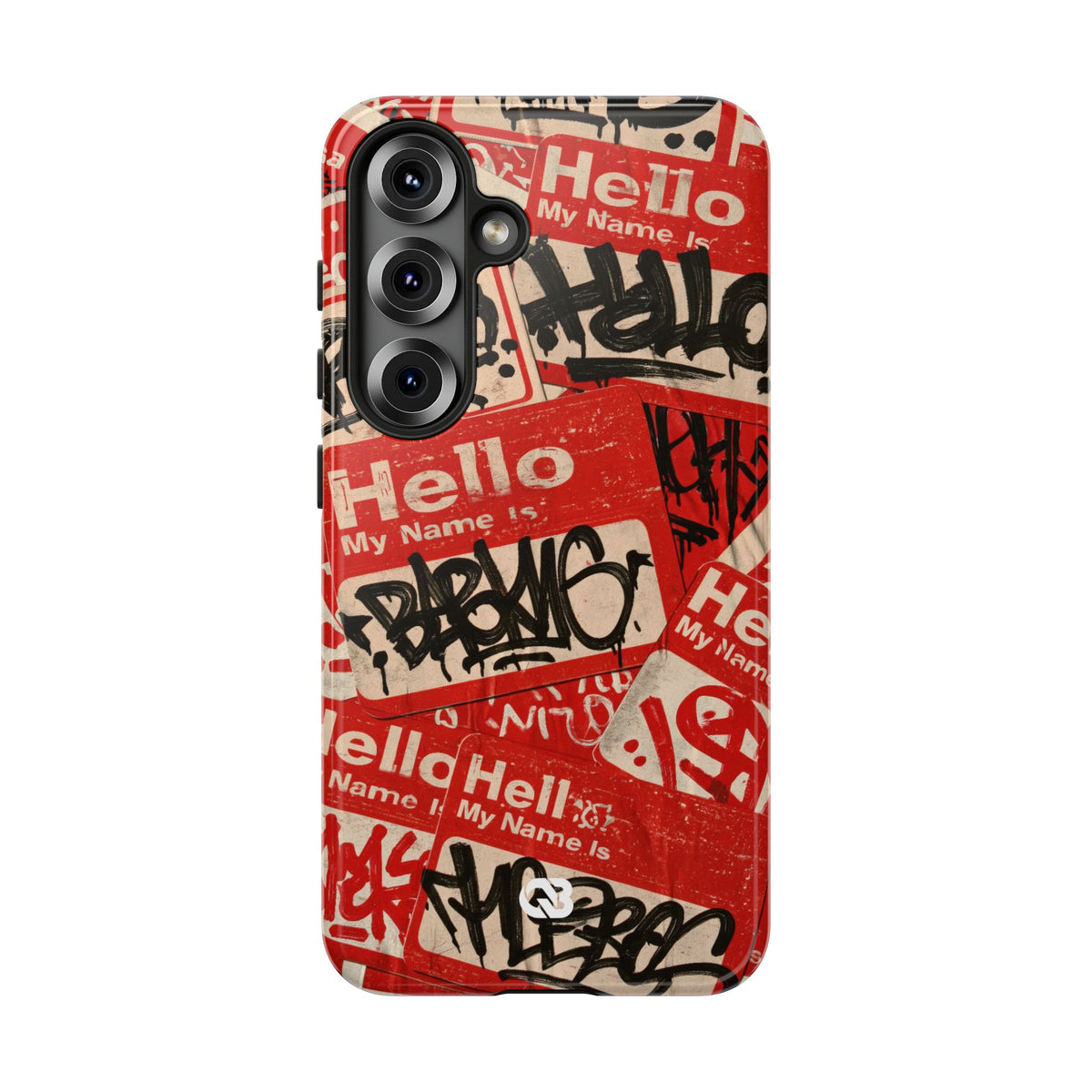 Slap Tag Collage · Tough Phone Case for Samsung · Red