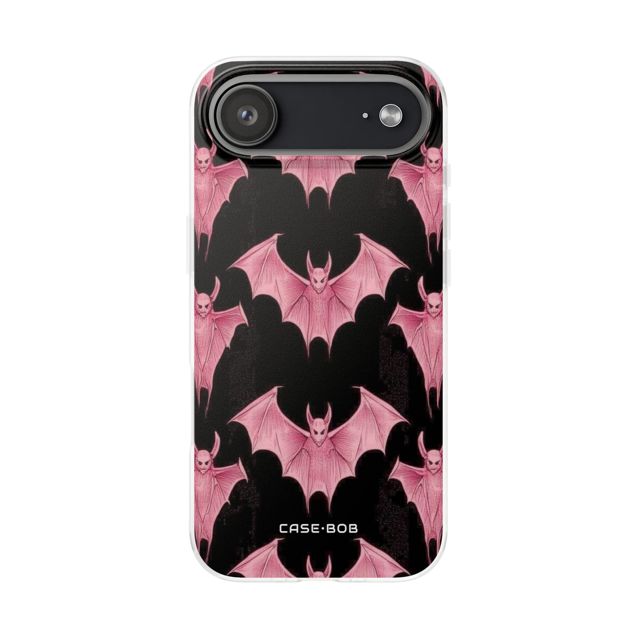 Pink Batwave iPhone 17 Air Case - Soft - CASE•BOB