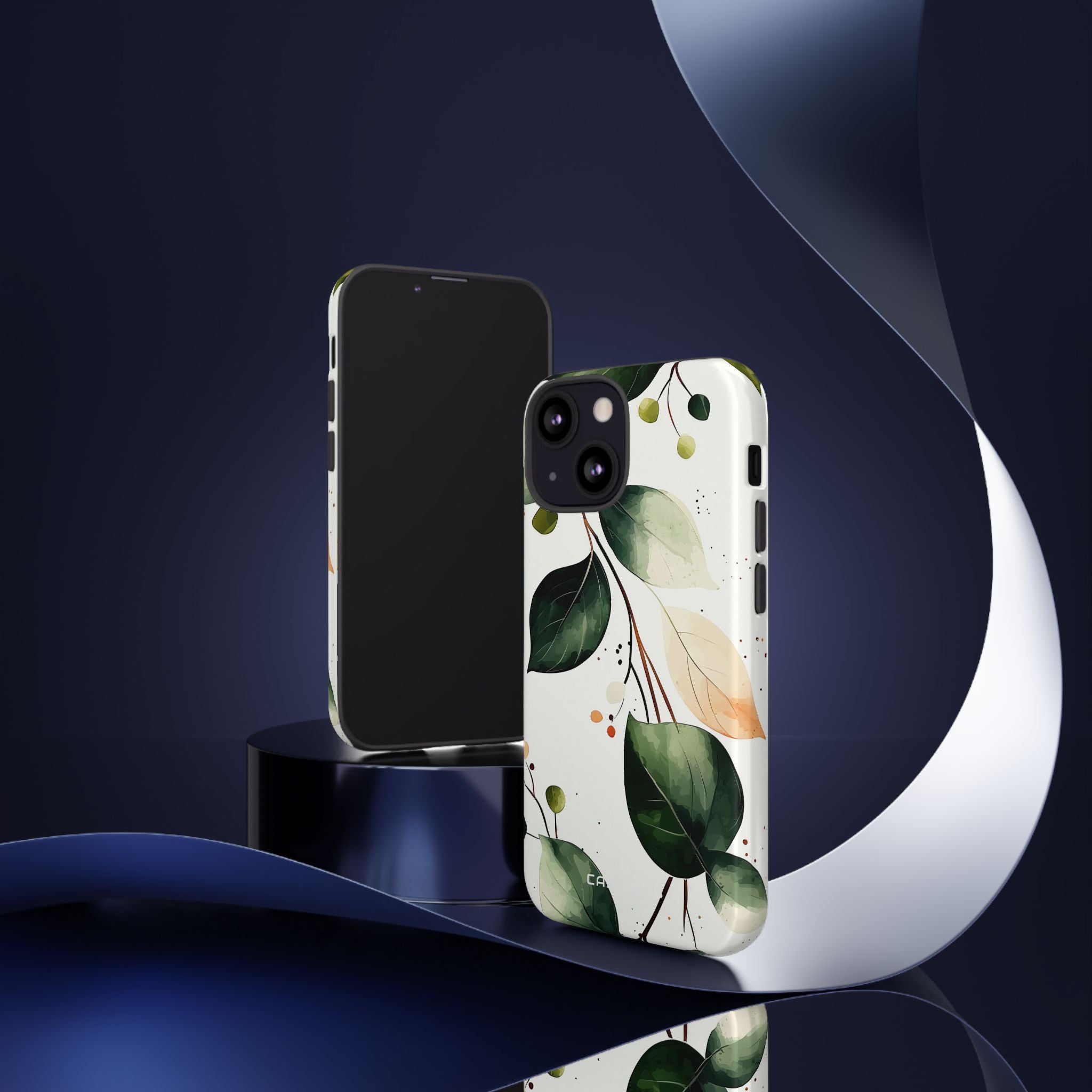 Greenberry Branch iPhone 13 Mini Cover - Tough