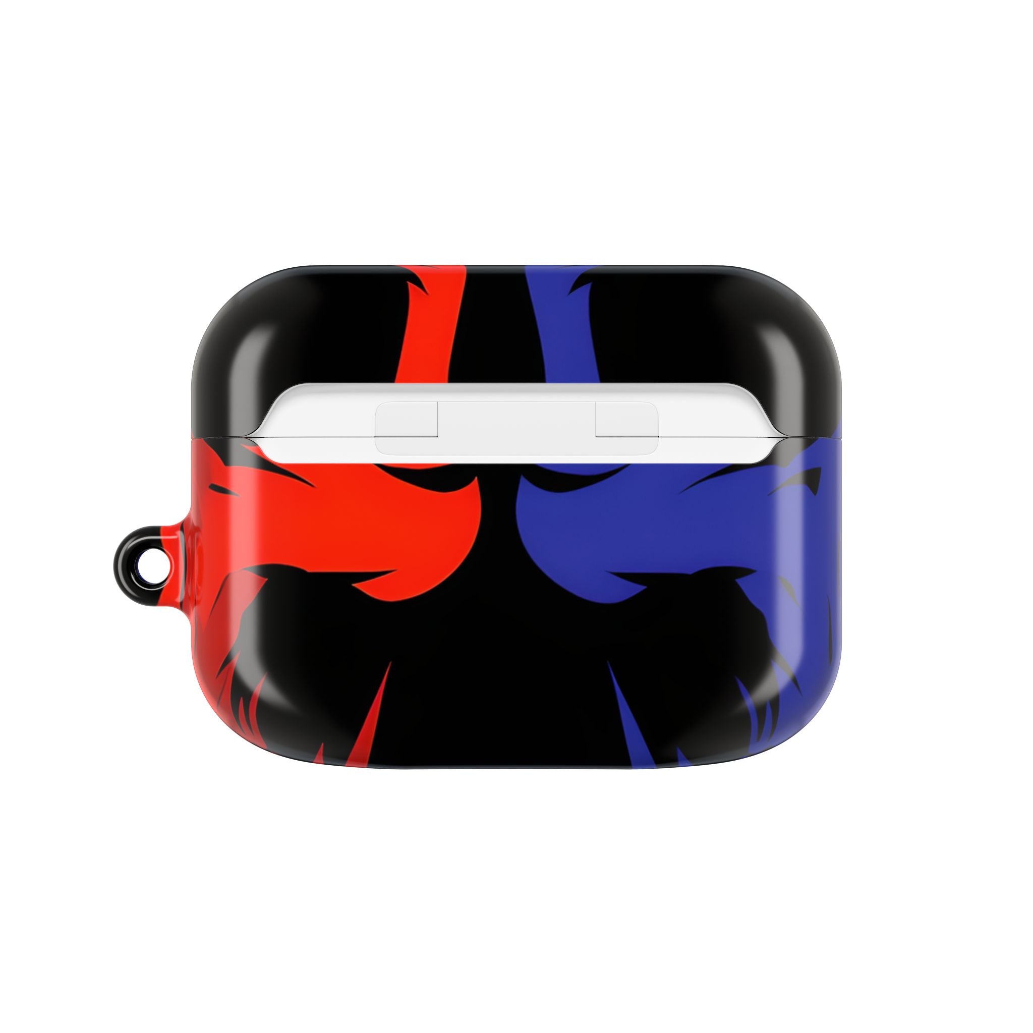 Dual Skulls RedBlue - AirPods Cover