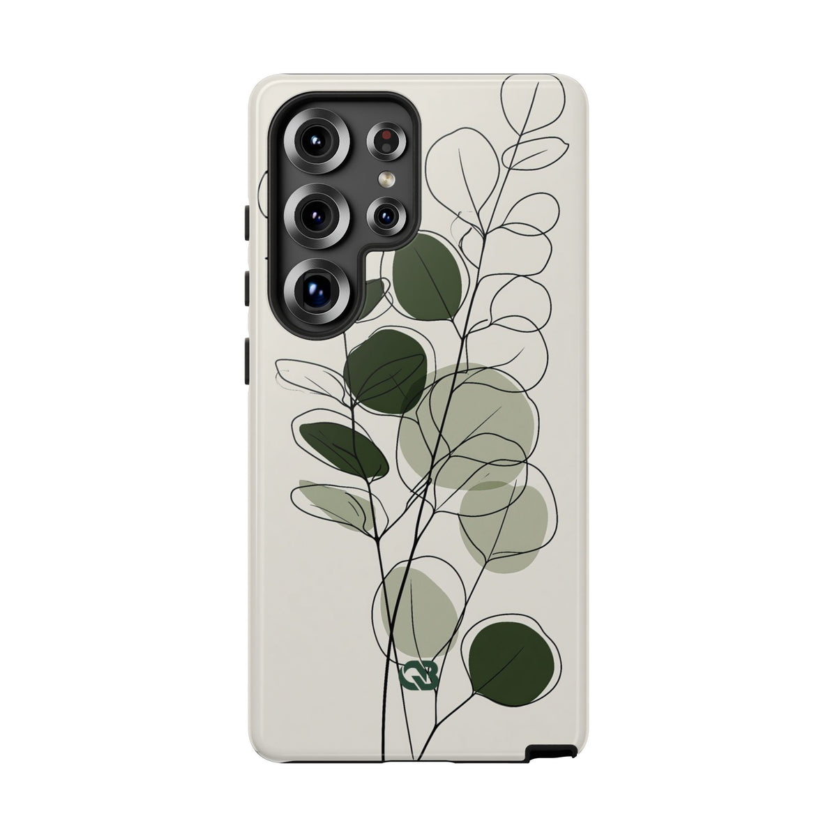 Eucalyptus Foliage Study · Tough Phone Case for Samsung · Green