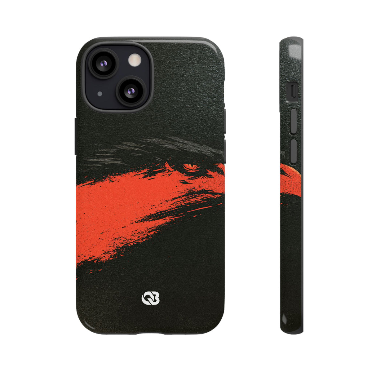 Crimson Raptor Noir · Tough Phone Case for iPhone · Black