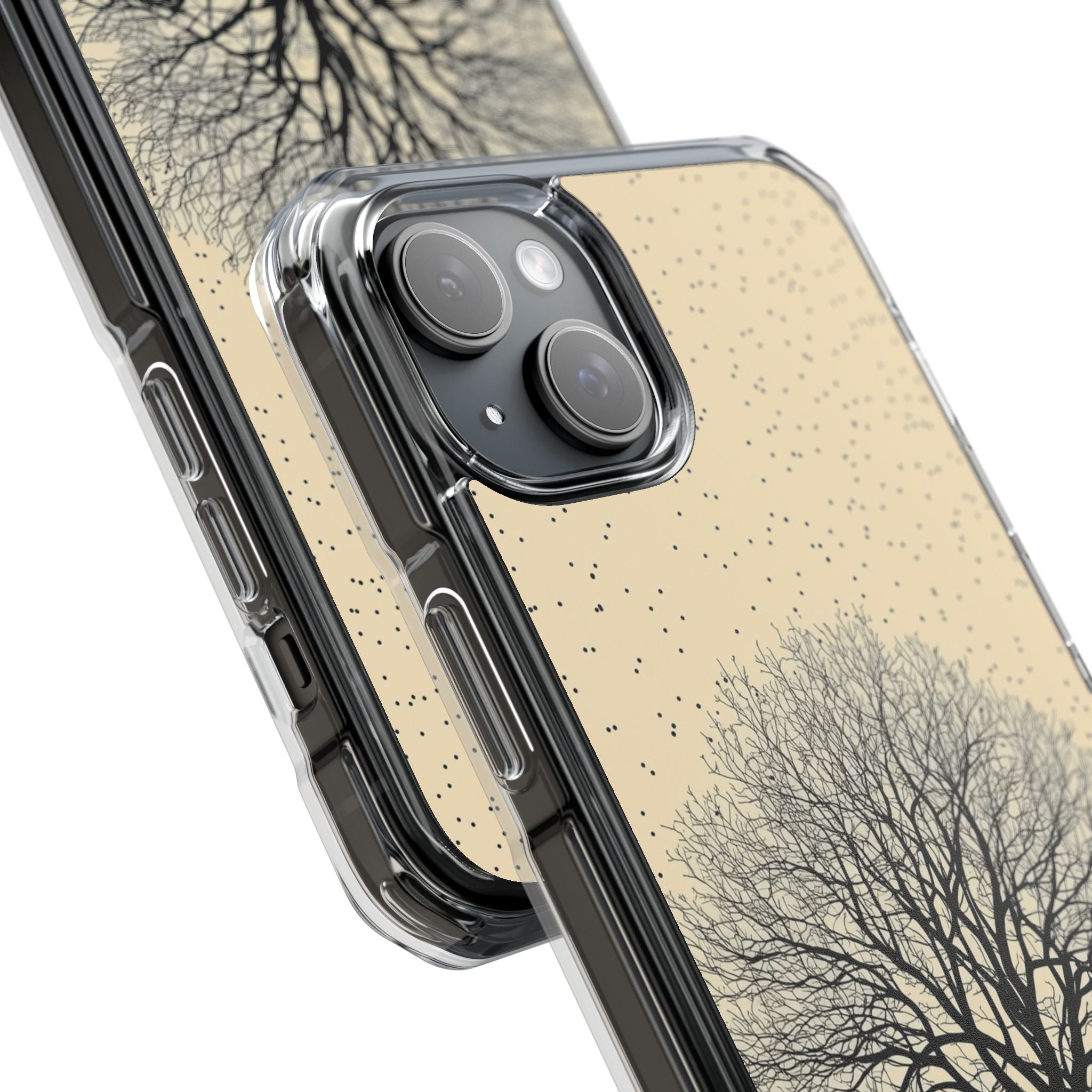 Silent Branches iPhone 15 Plus Cover - Impact