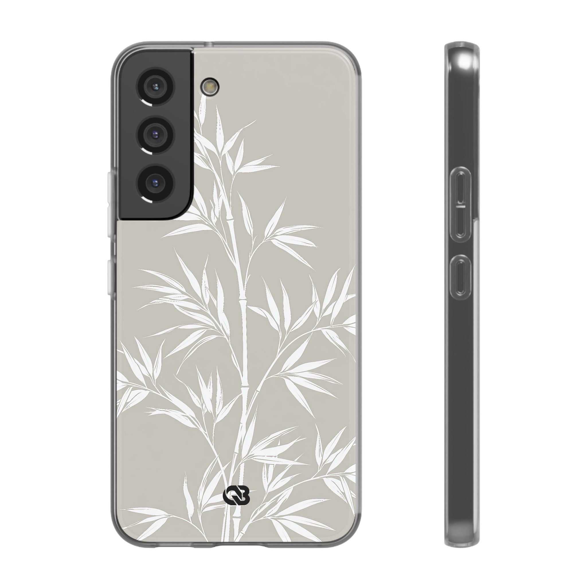 Beige Lite Phone Case for Samsung - Sandstone Bamboo Stalks