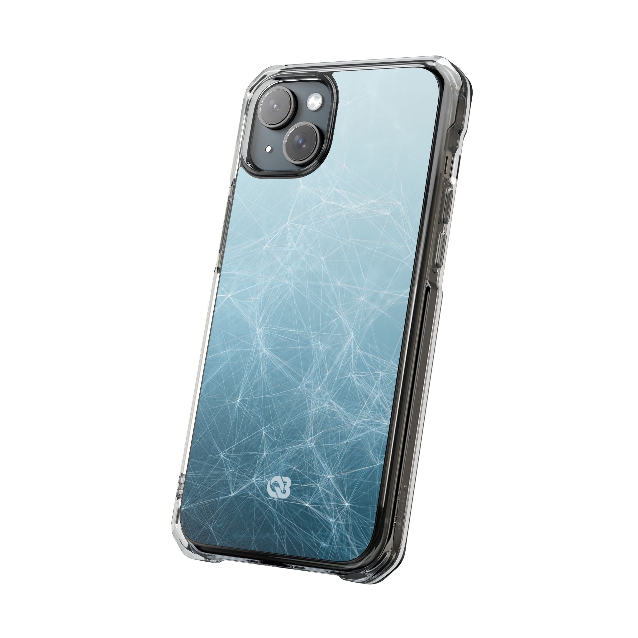 Teal Impact MagSafe Phone Case for iPhone - Arctic Digital Nexus