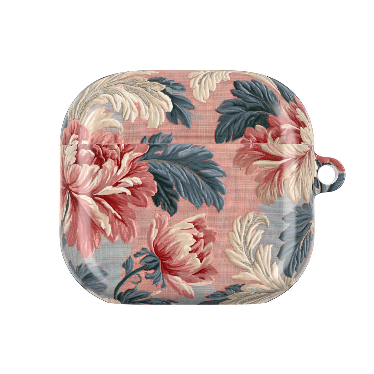 Blush Peony Jacquard · Hard Case for AirPods & AirPods Pro · Pink