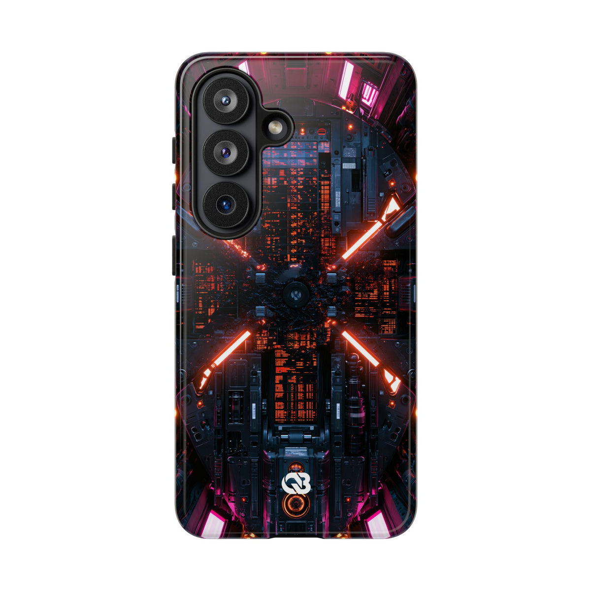 Cybernetic Reactor Core · Tough Phone Case for Samsung · Black