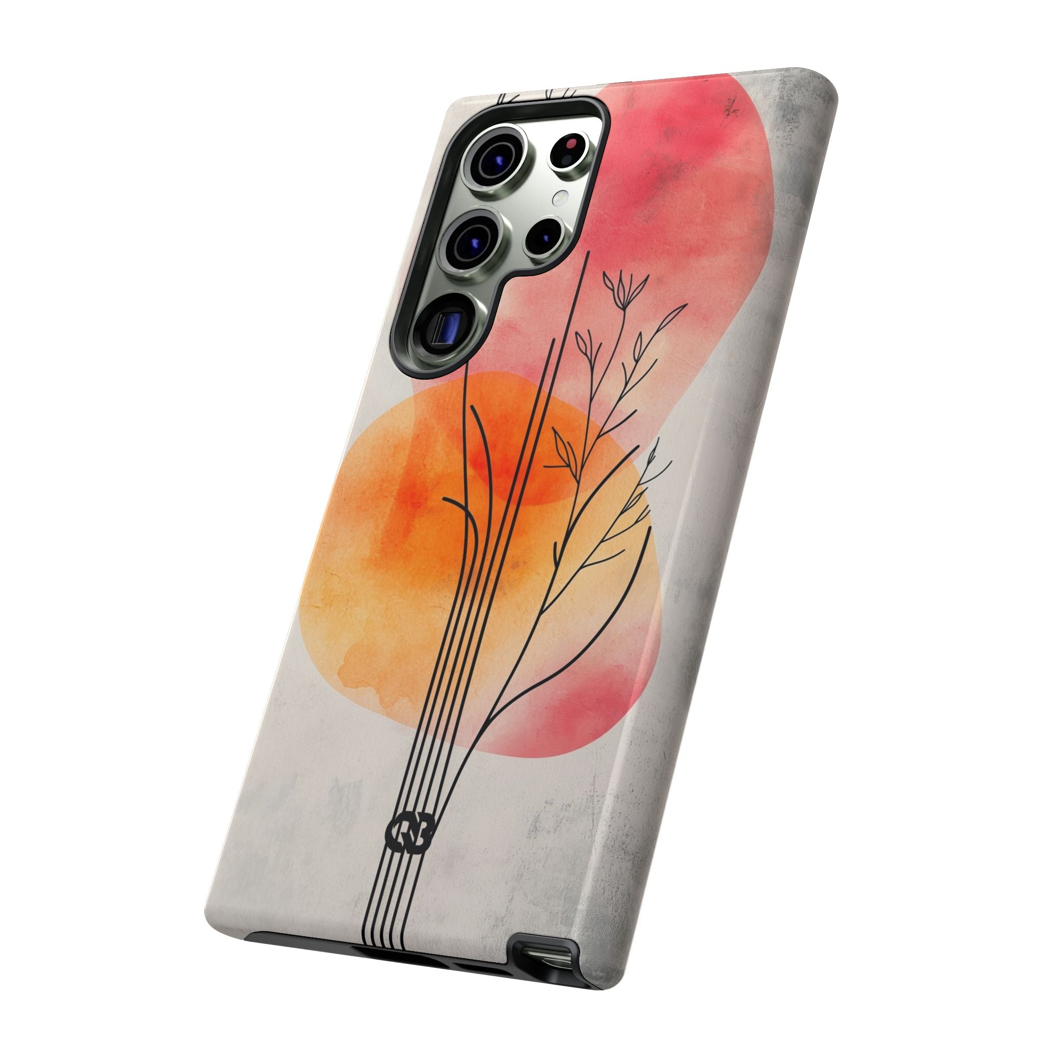 Crimson Bloom Lineage · Tough Phone Case for Samsung