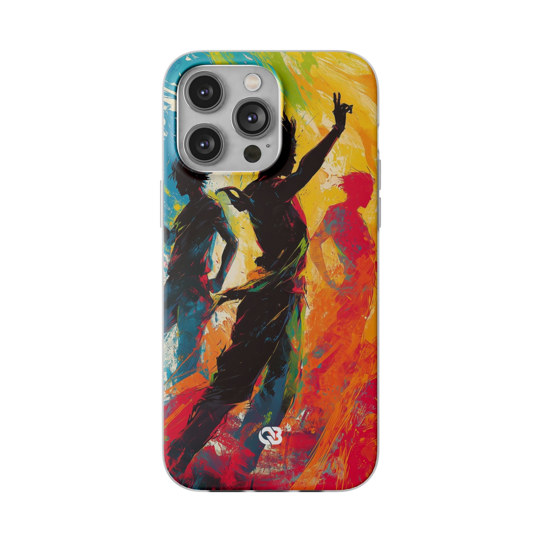 Electric Motion Blur · Soft Phone Case for iPhone