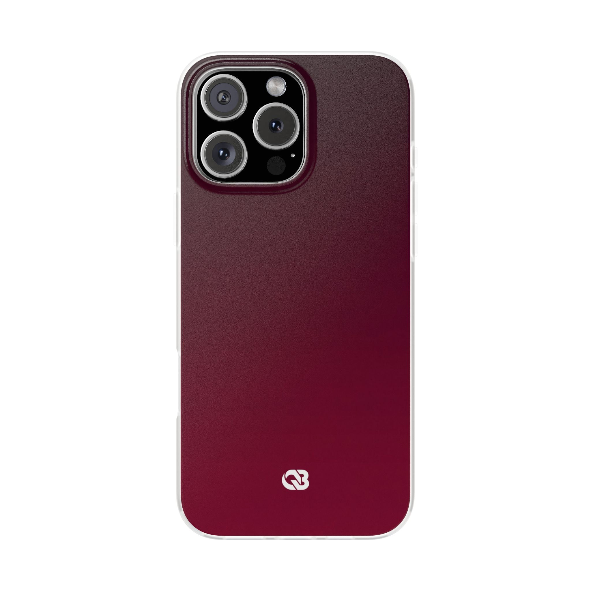 Red Lite Phone Case for iPhone - Deep Sangria Gradient