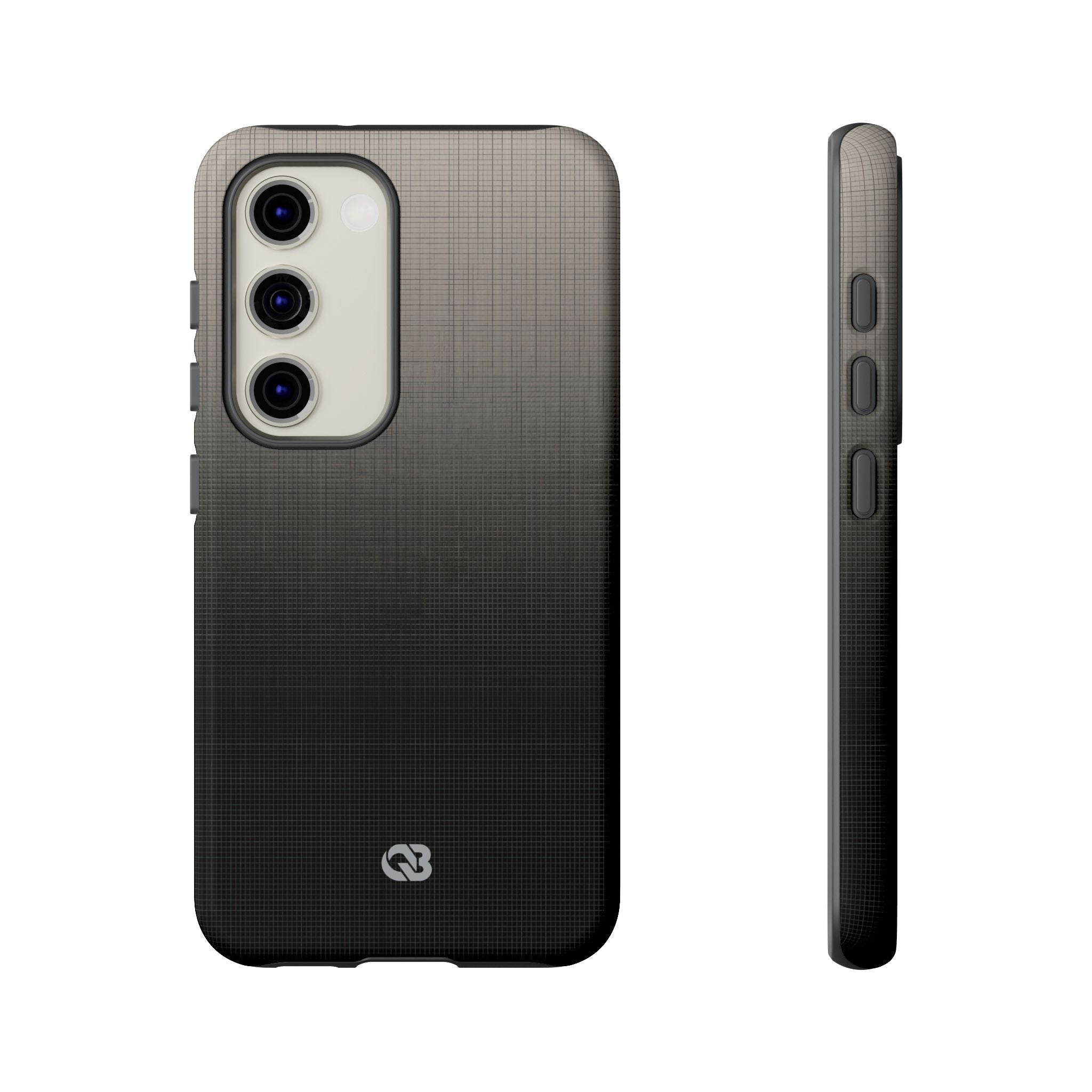 Grey Tough Phone Case for Samsung - Faded Sand Mesh