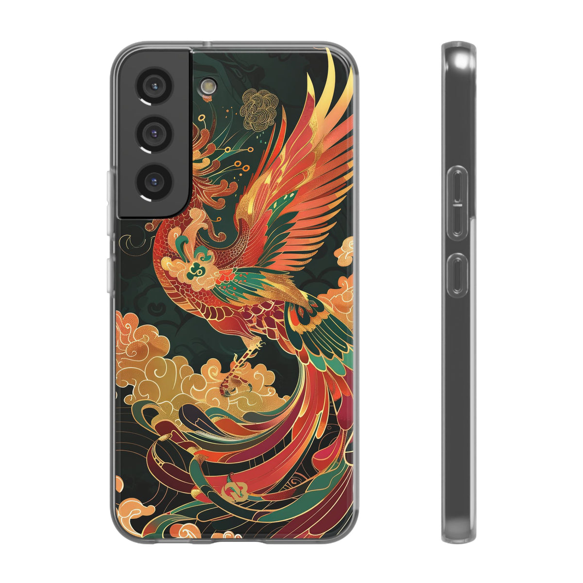 Imperial Phoenix Ascent · Lite Phone Case for Samsung · Red