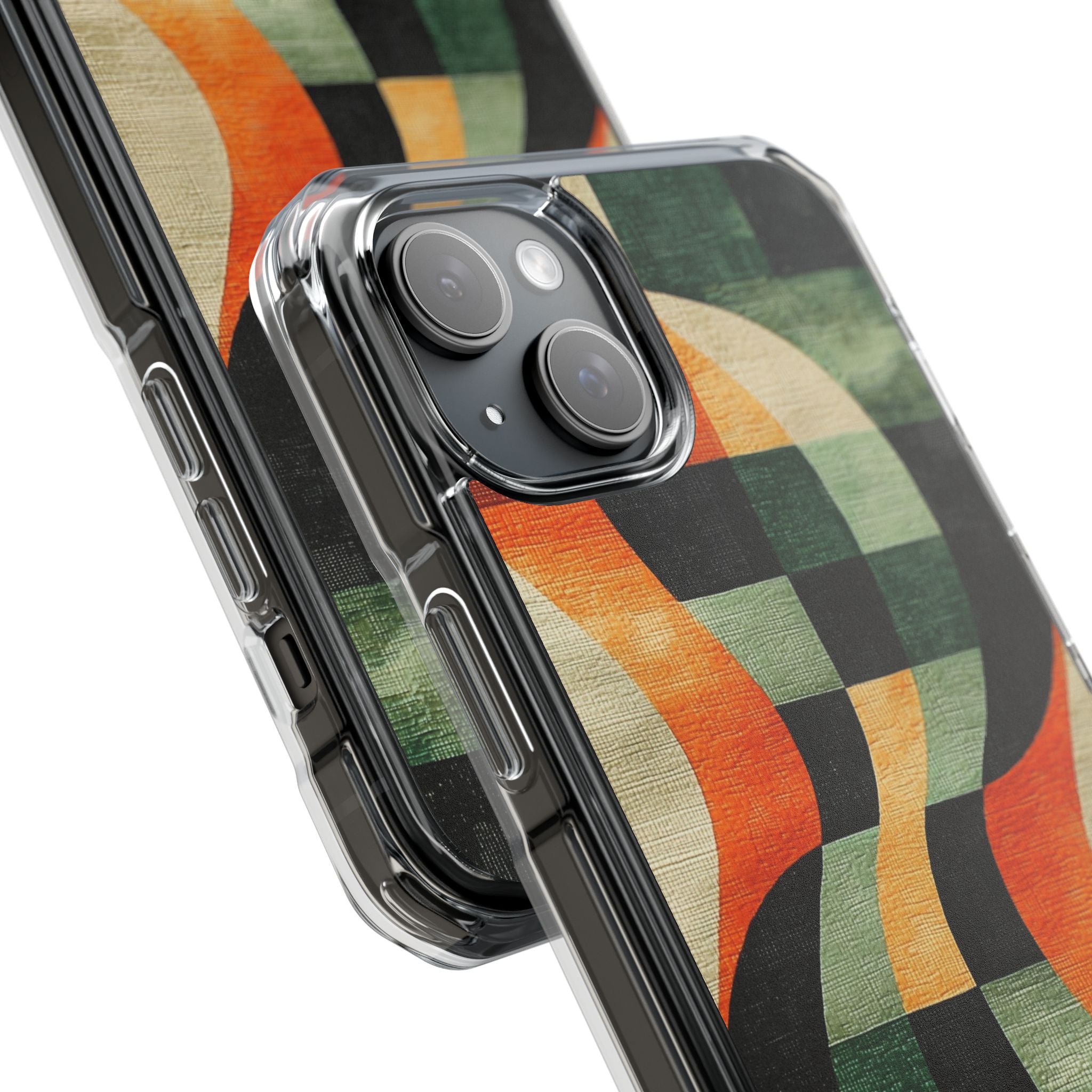 Burnt Orange Curve · Impact Handyhülle für iPhone · Magsafe