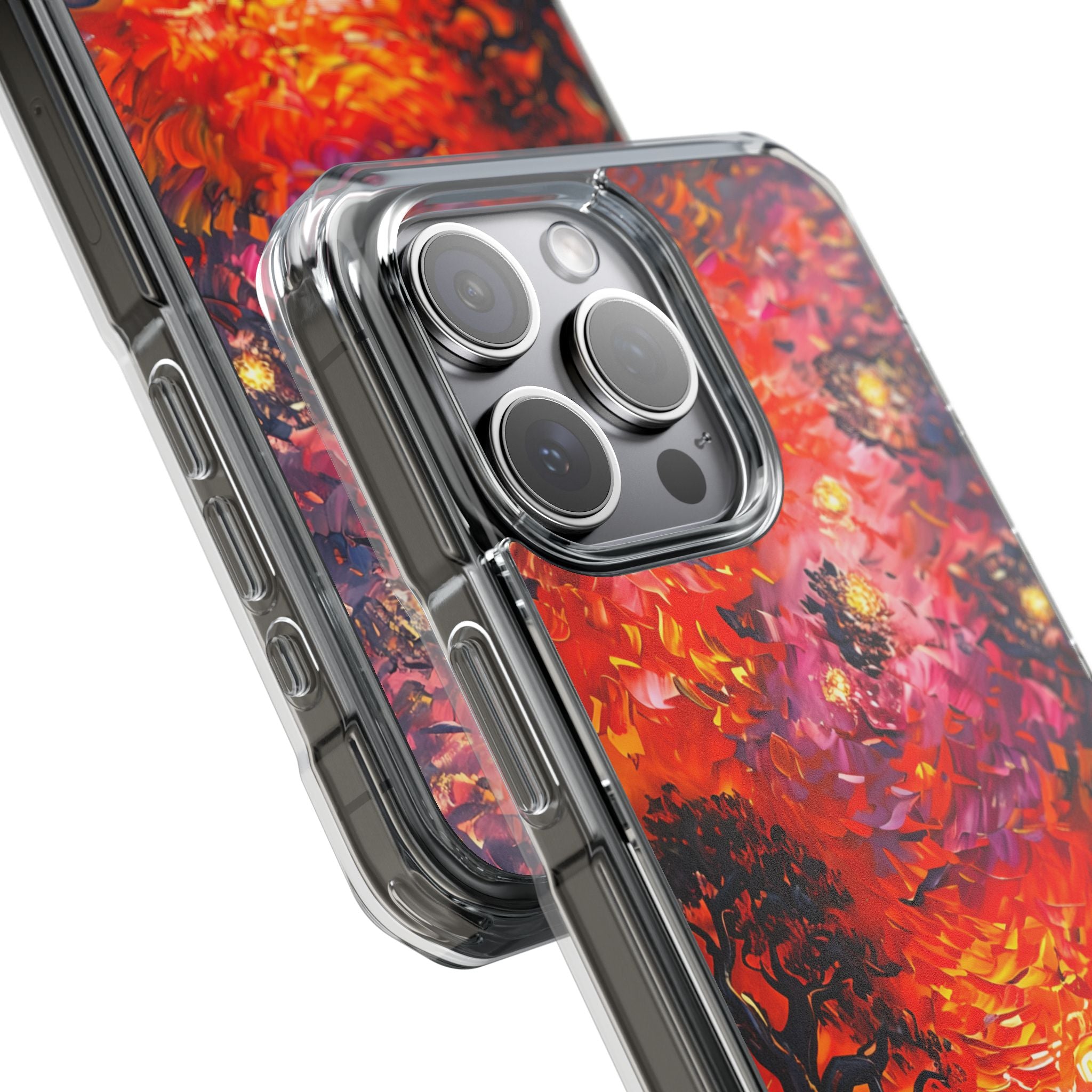 Molten Sky Tree · Impact Coque de téléphone pour iPhone · Magsafe