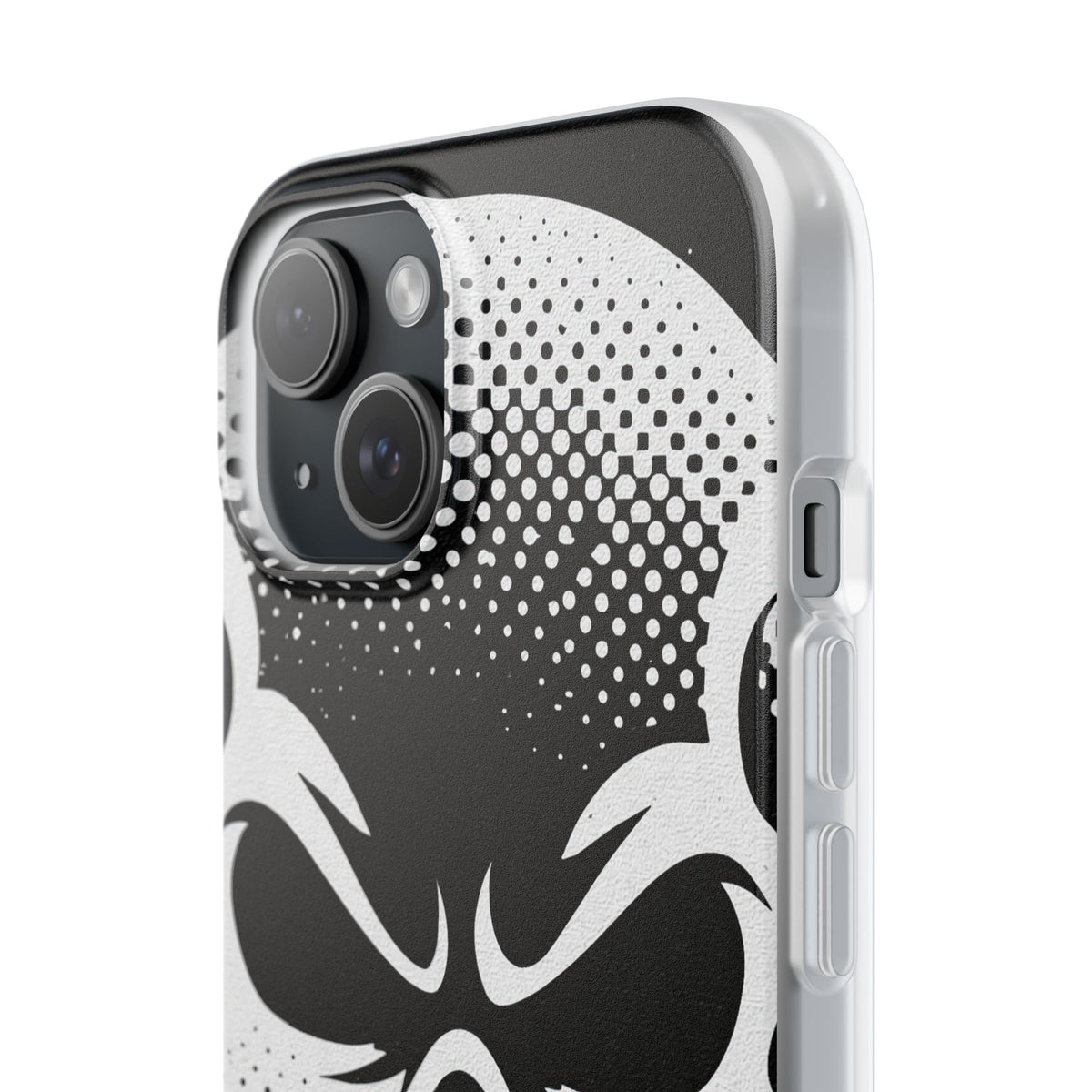 Phantom Halftone · Lite Phone Case for iPhone · Black