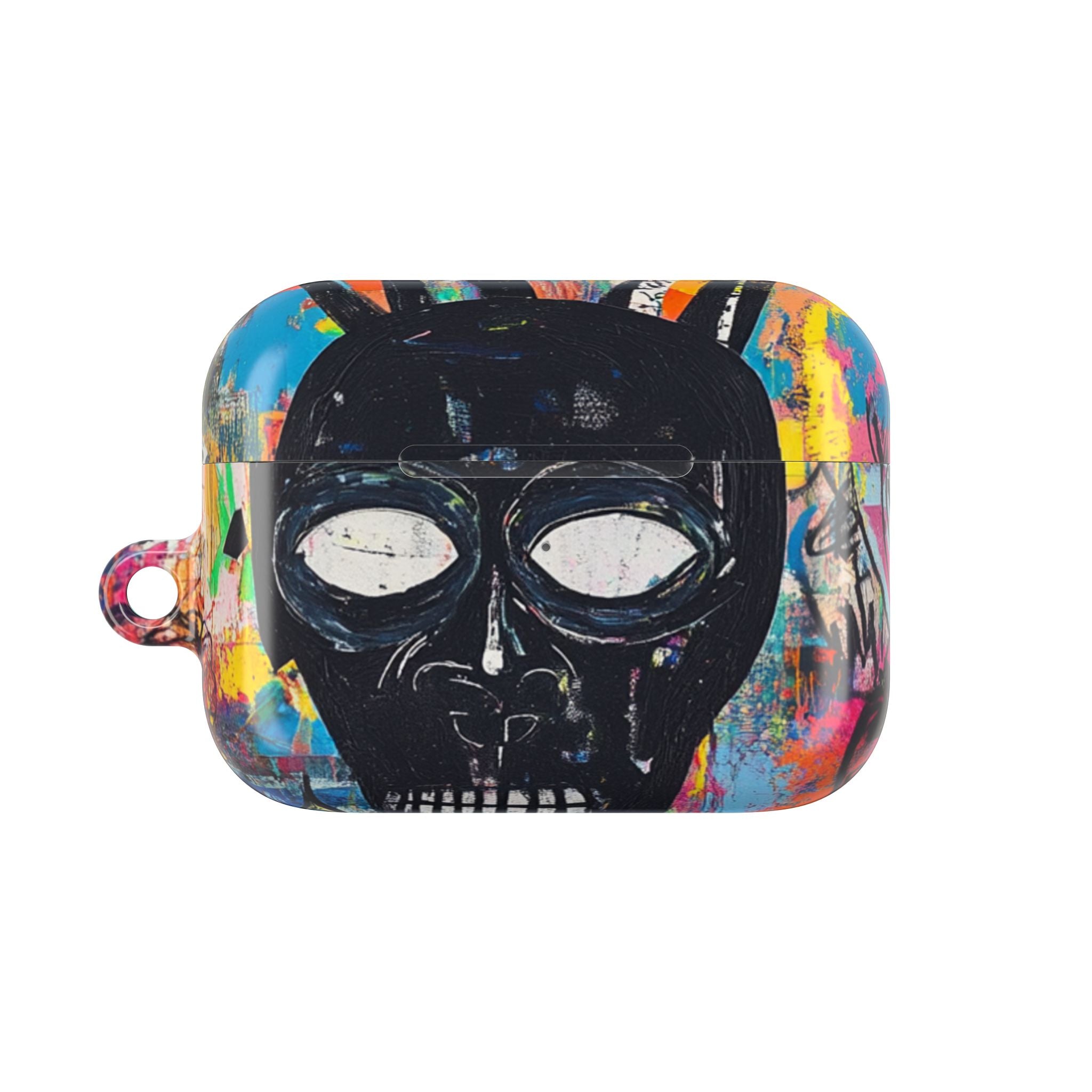 Neon Skull Burst - AirPods Cover