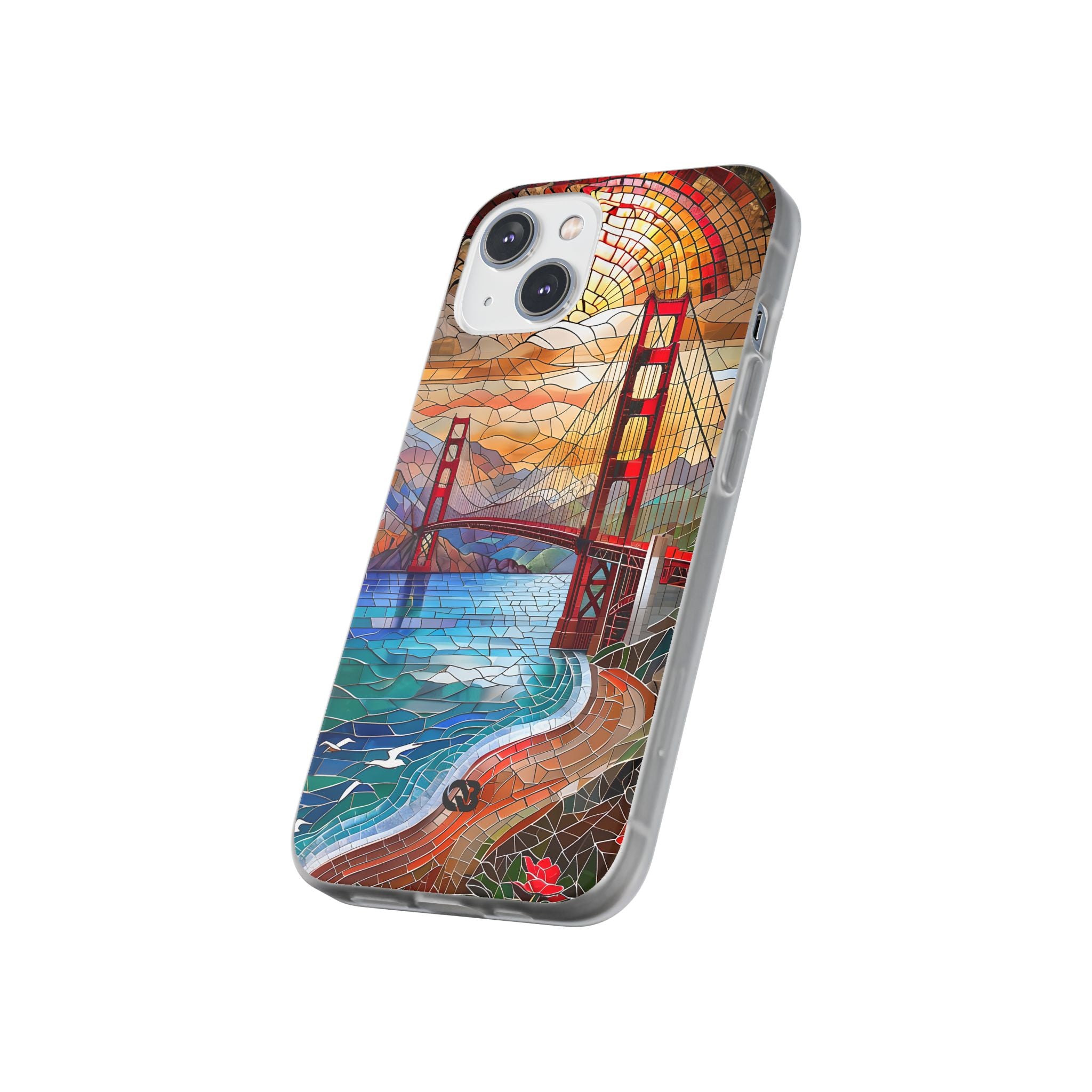 Crimson Arch Coast · Soft Custodia per iPhone