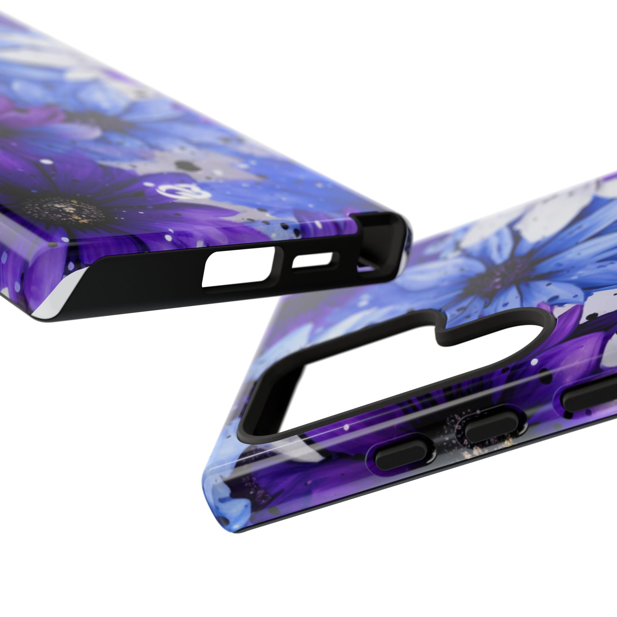 Ink Splatter Blooms · Tough Coque de téléphone pour Samsung