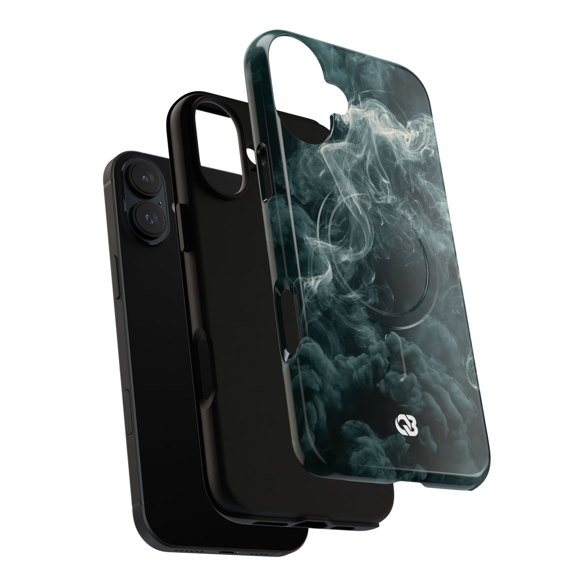 Luminescent Vapor Drift · Tough 2.0 Magnetic Phone Case for iPhone · Teal