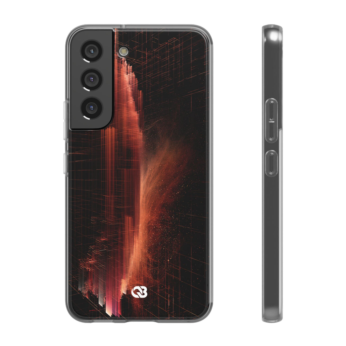 Luminous Monolith · Lite Phone Case for Samsung · Black